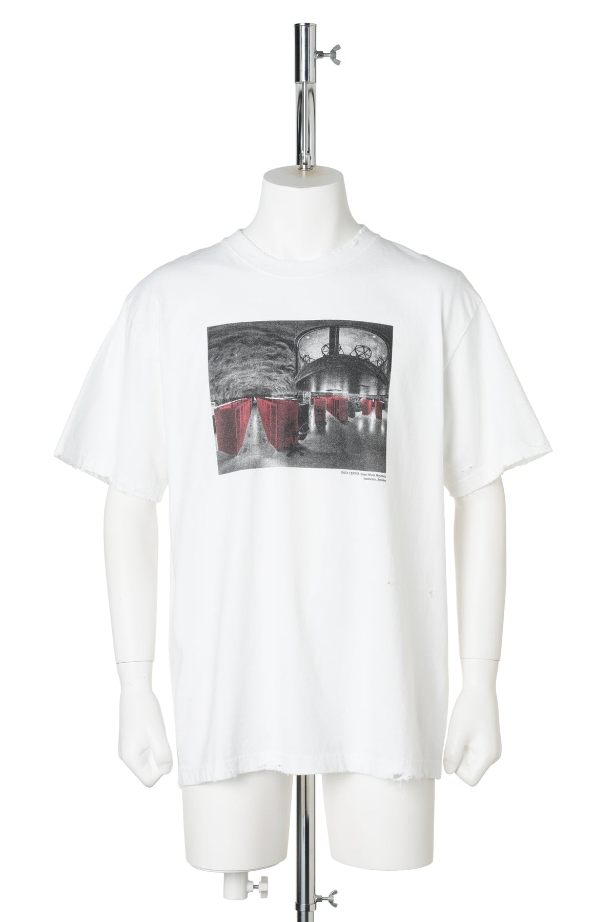 DATA CENTER TEE / WHITE