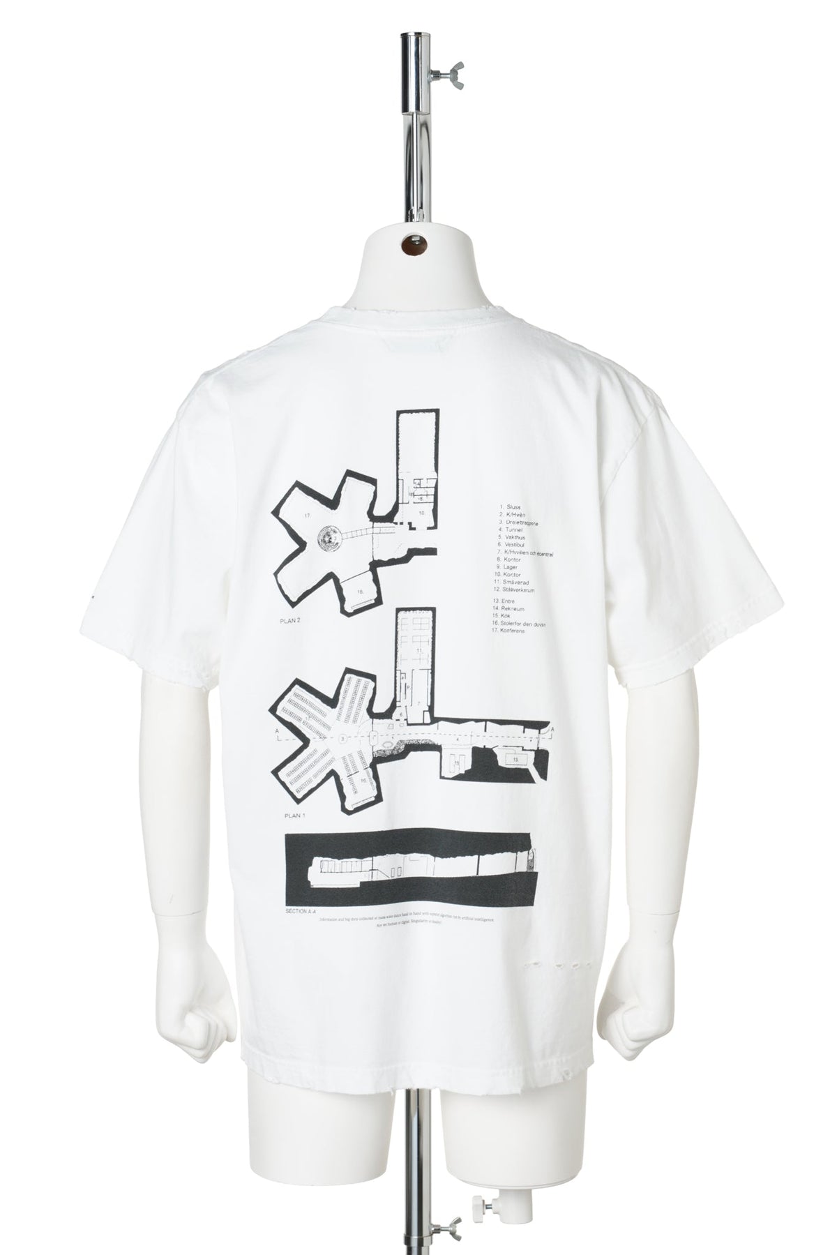 DATA CENTER TEE / WHITE