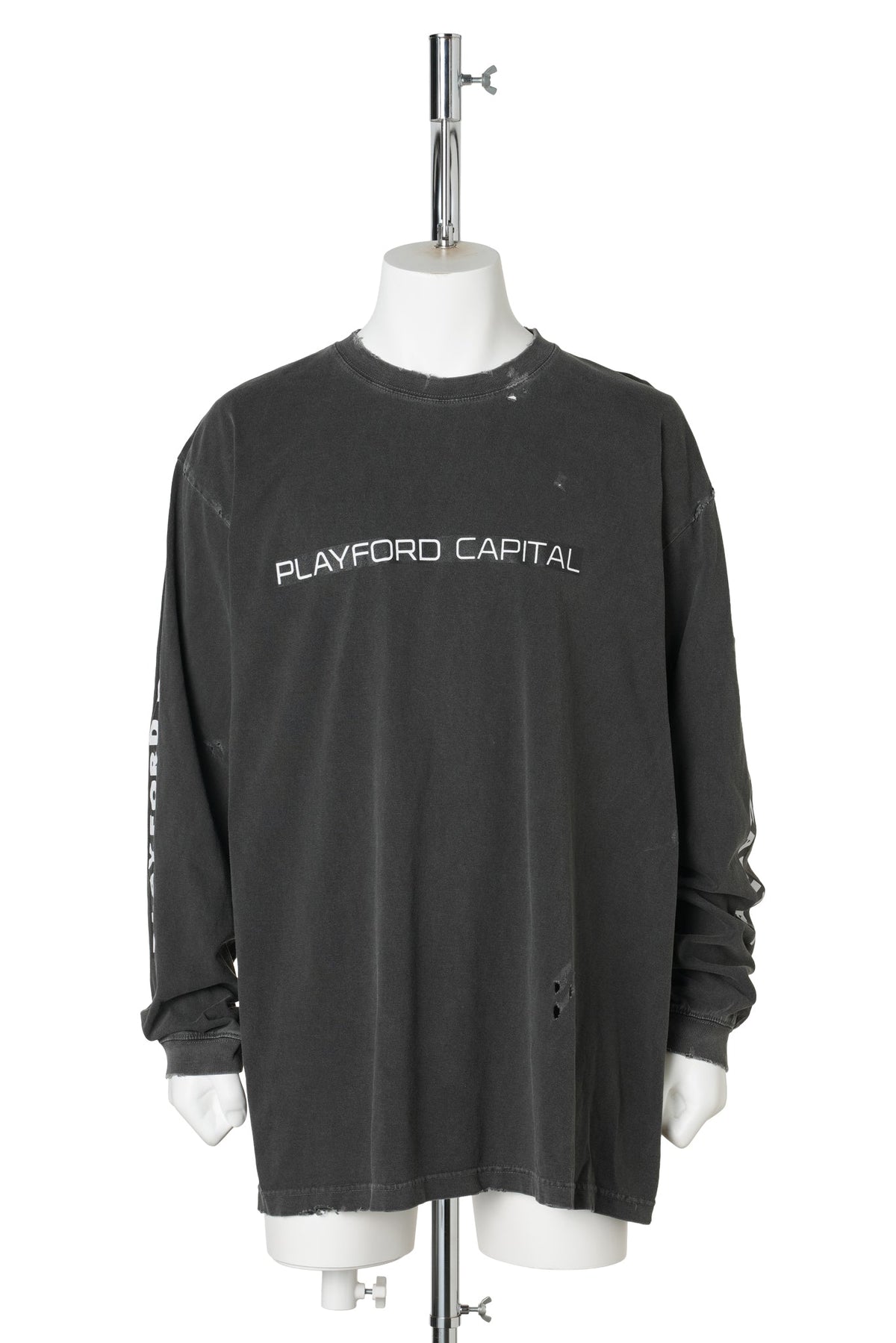 DATA CENTER LONG TEE / BLACK