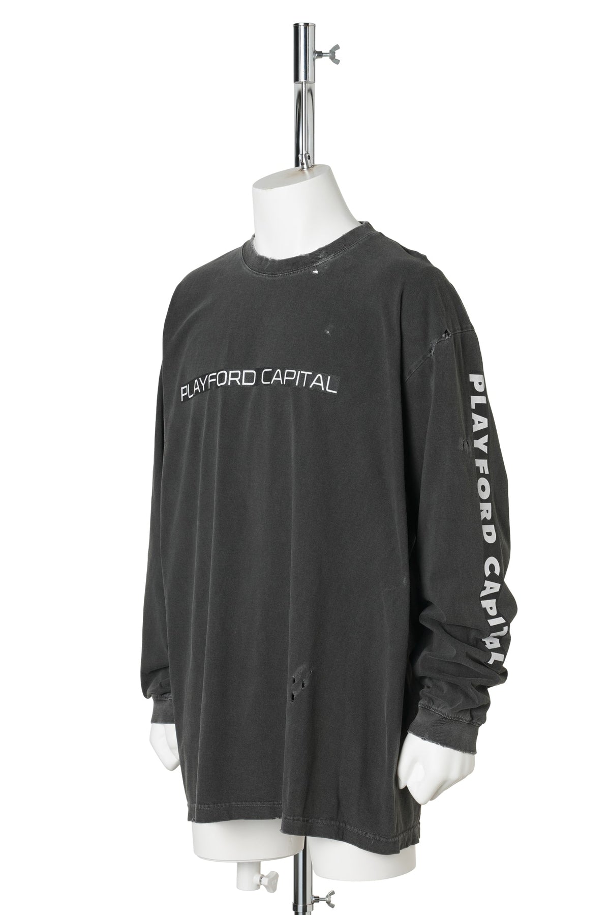 DATA CENTER LONG TEE / BLACK