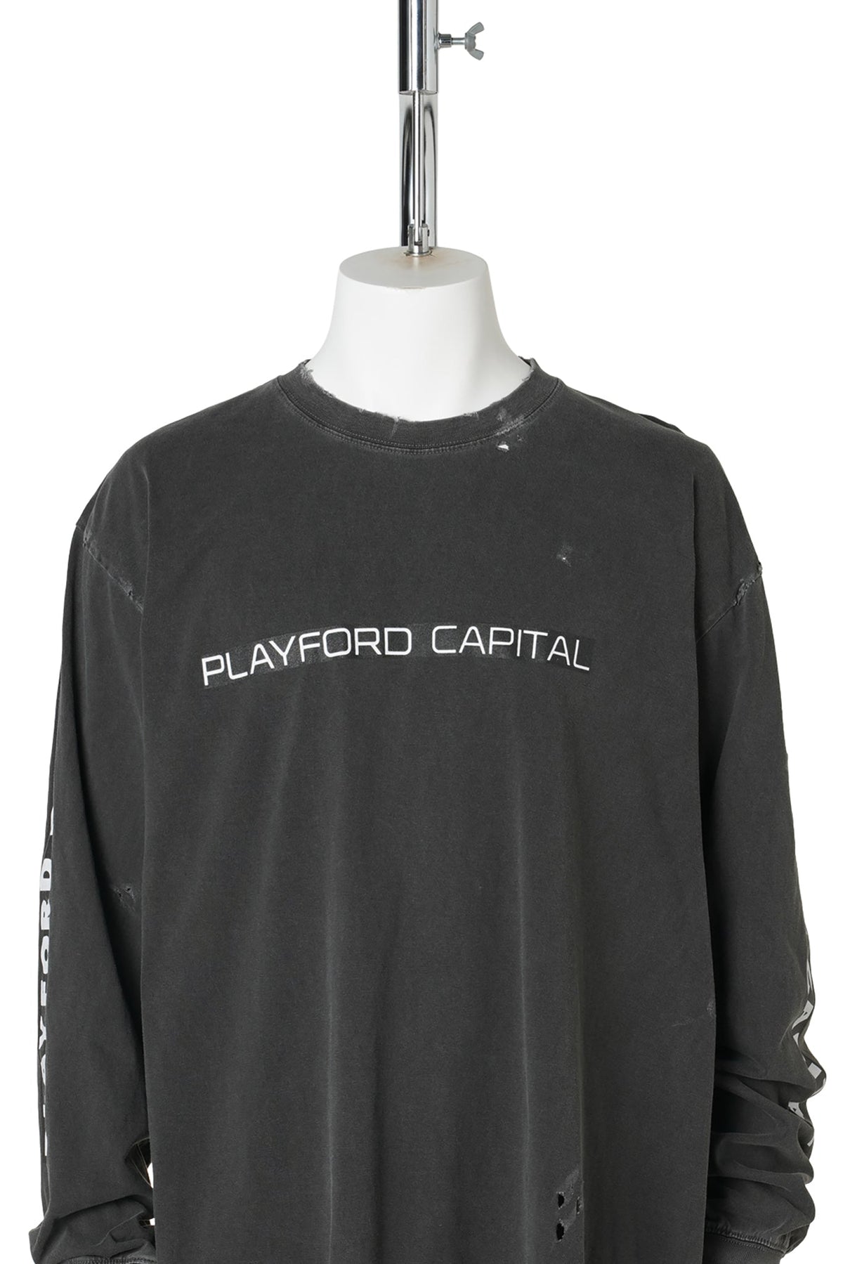 DATA CENTER LONG TEE / BLACK