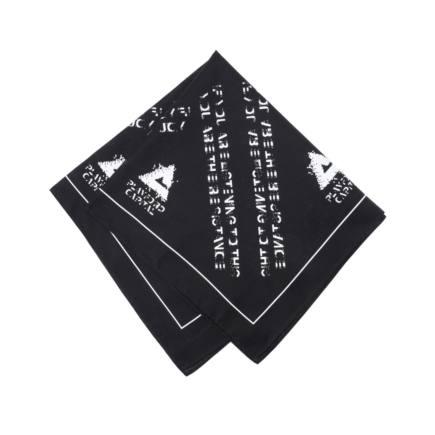 MESSAGE BANDANA / BLACK
