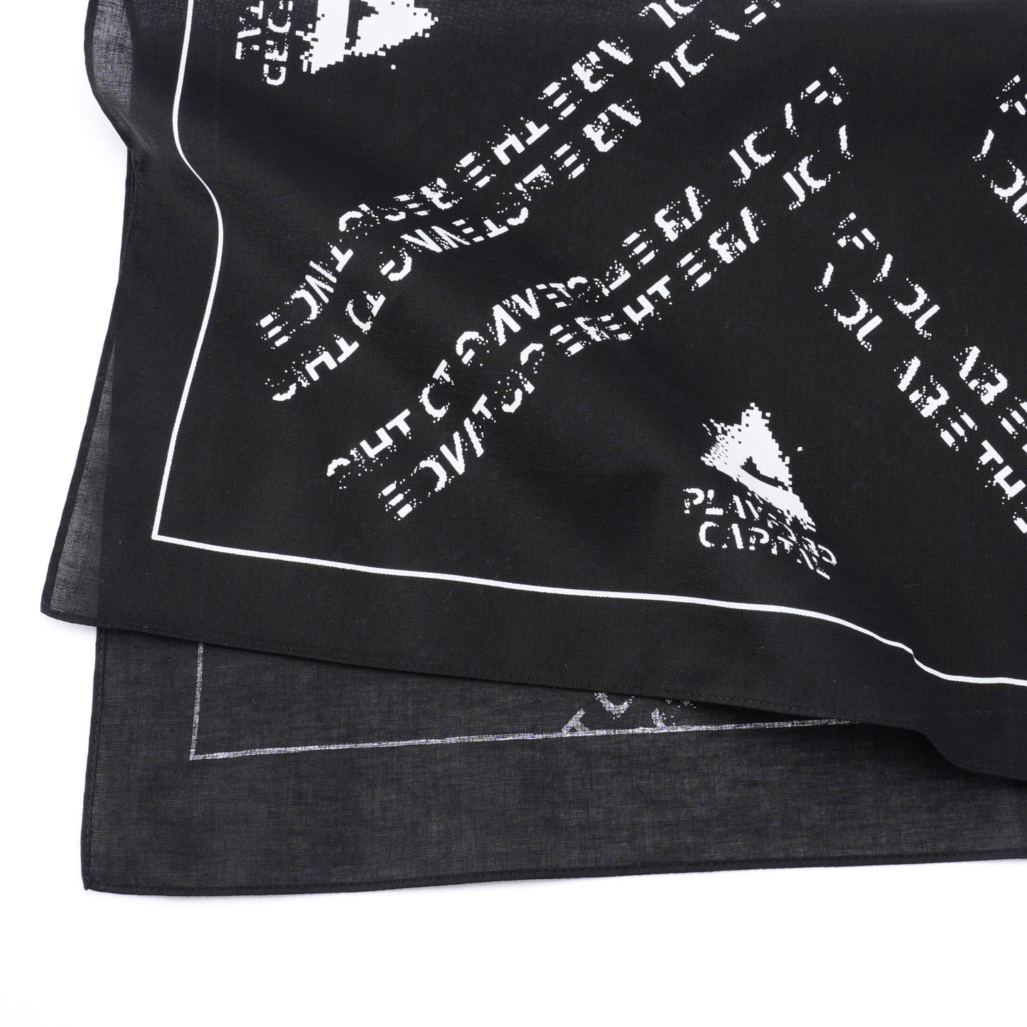 MESSAGE BANDANA / BLACK