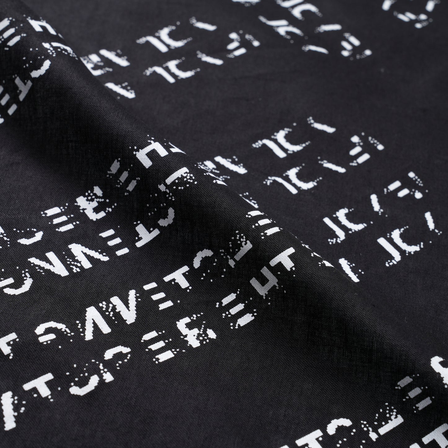 MESSAGE BANDANA / BLACK