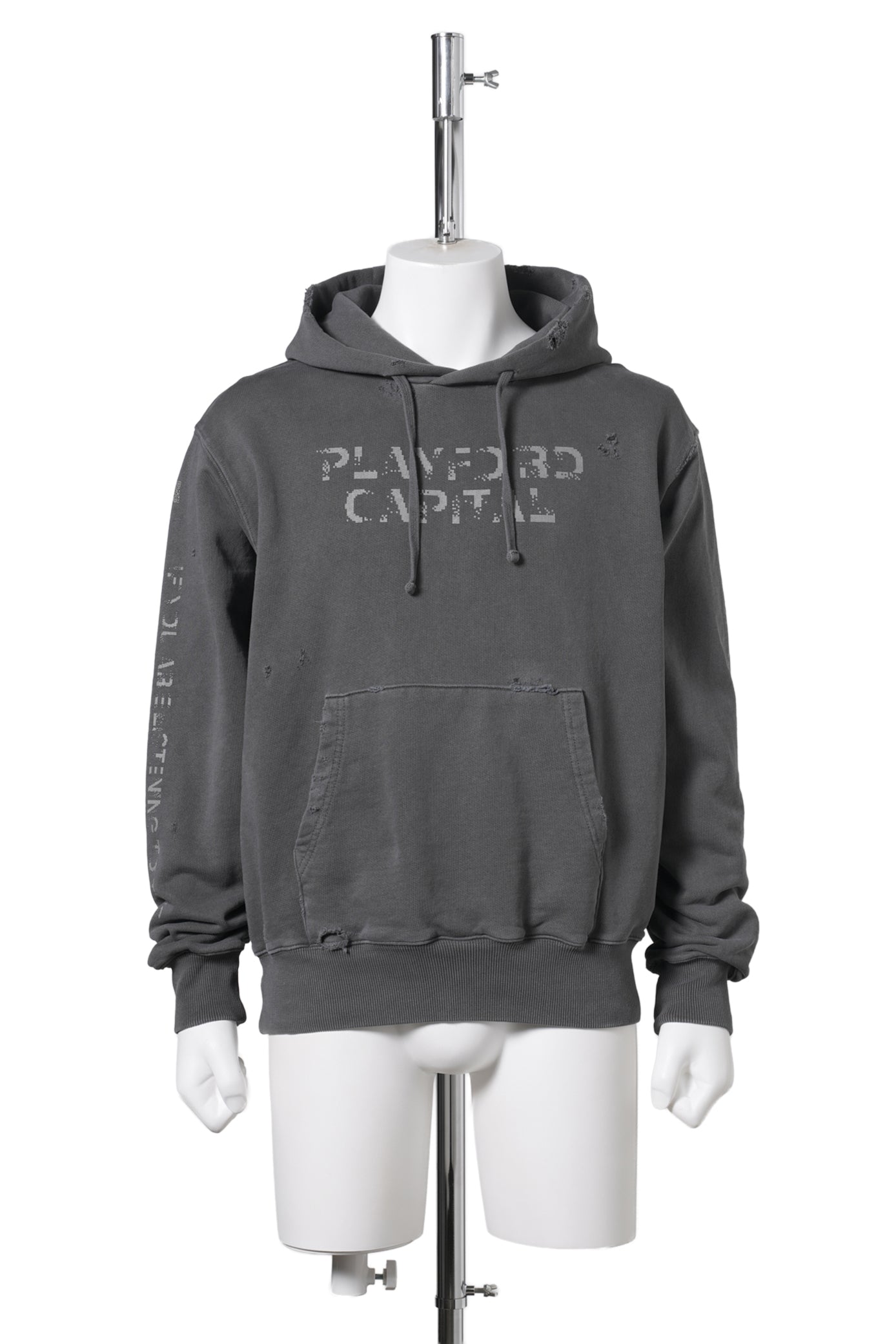 REFLECTIVE NOIZE HOODIE / PIGMENT BLACK