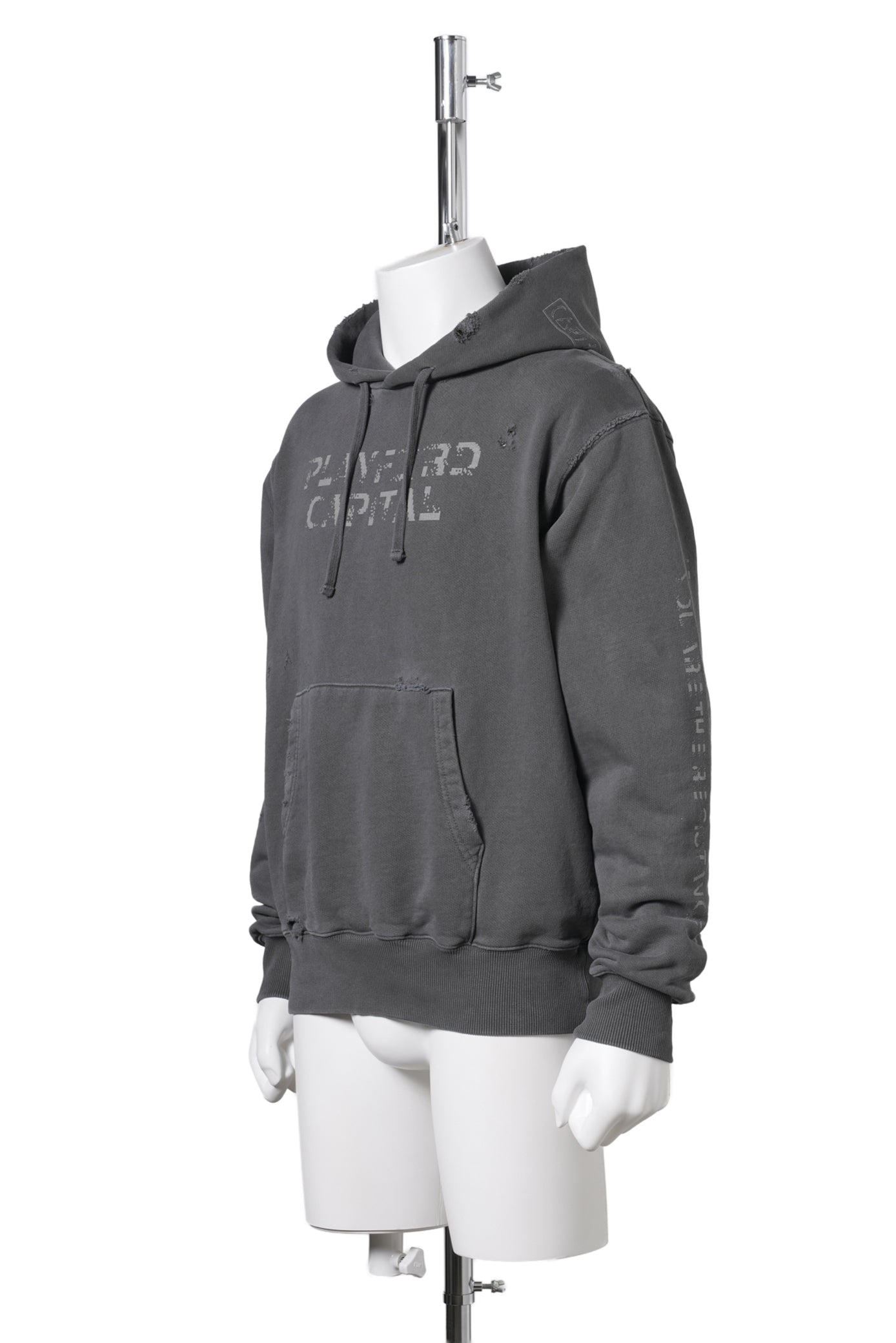 REFLECTIVE NOIZE HOODIE / PIGMENT BLACK