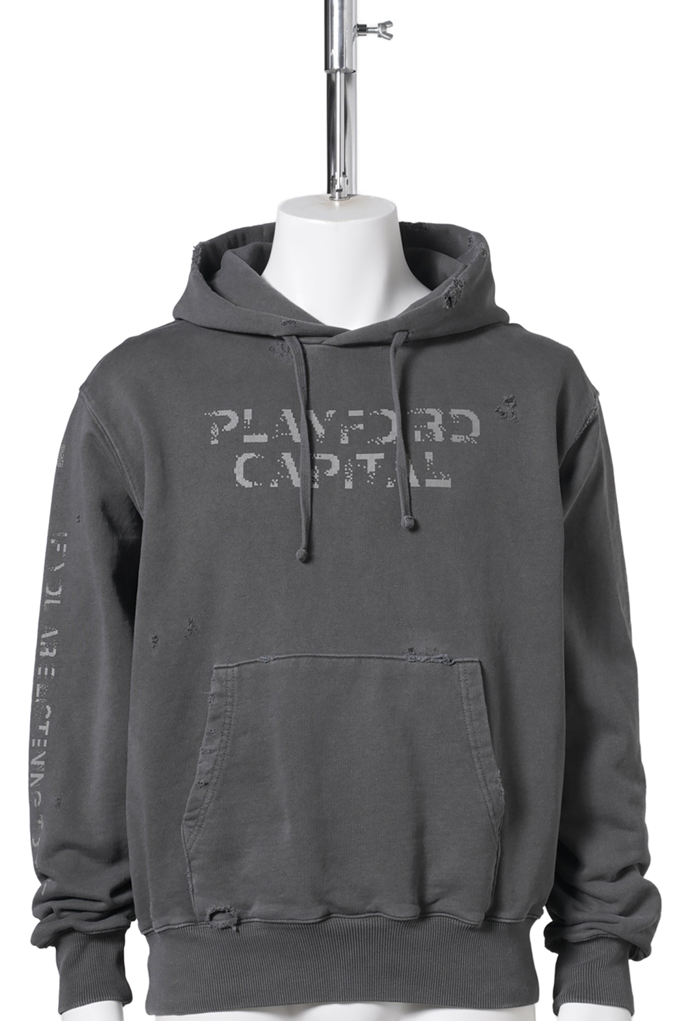 REFLECTIVE NOIZE HOODIE / PIGMENT BLACK