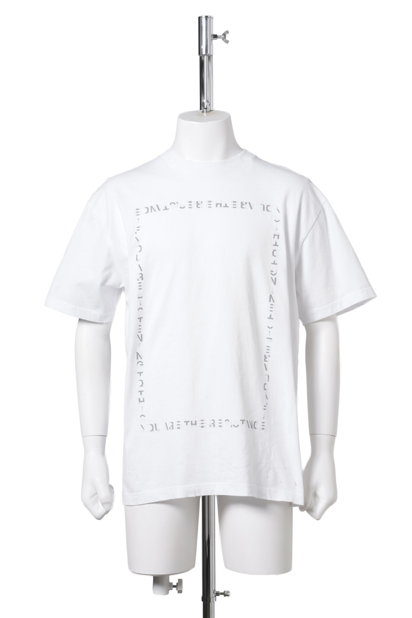 BOX MESSAGE TEE / WHITE
