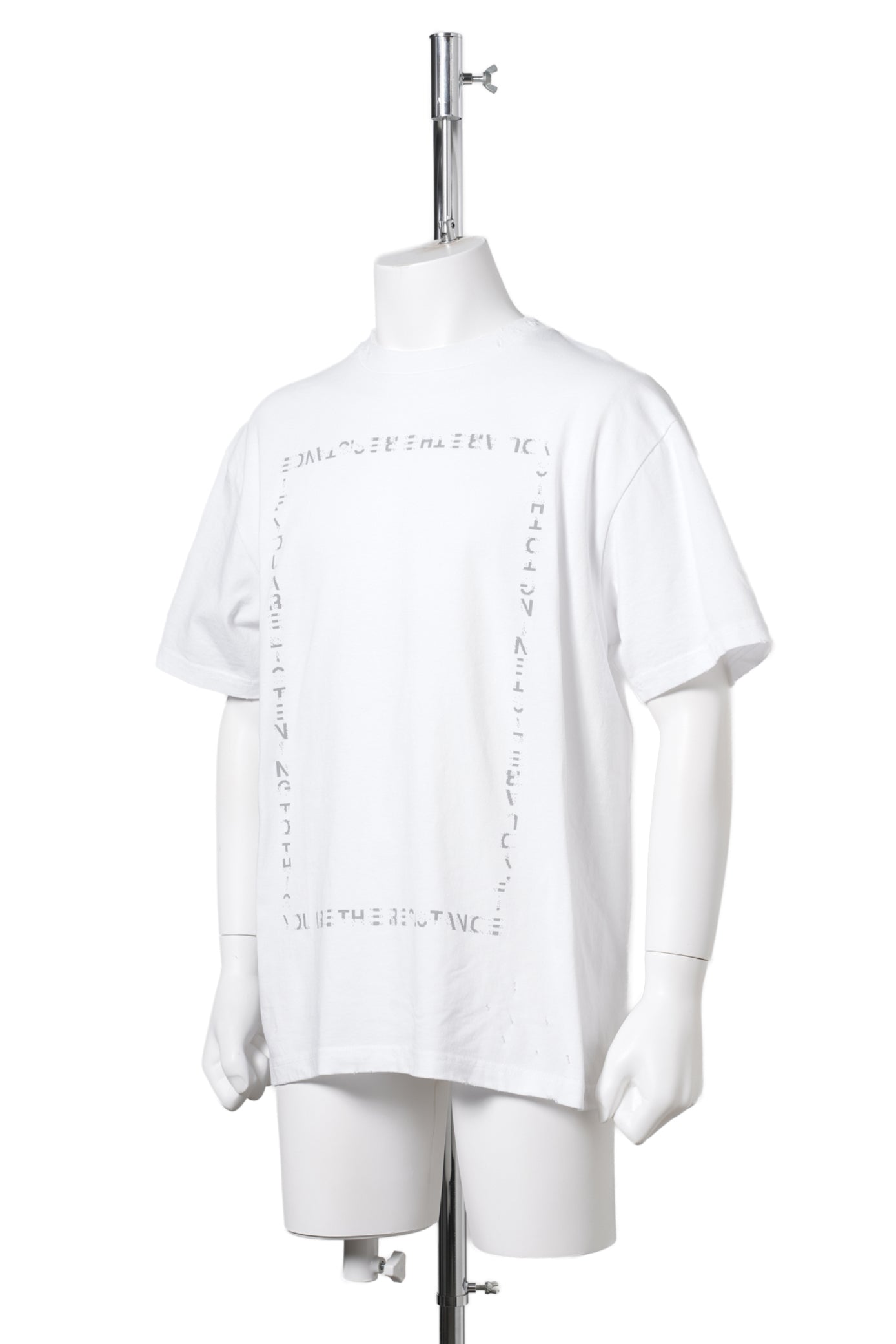 BOX MESSAGE TEE / WHITE