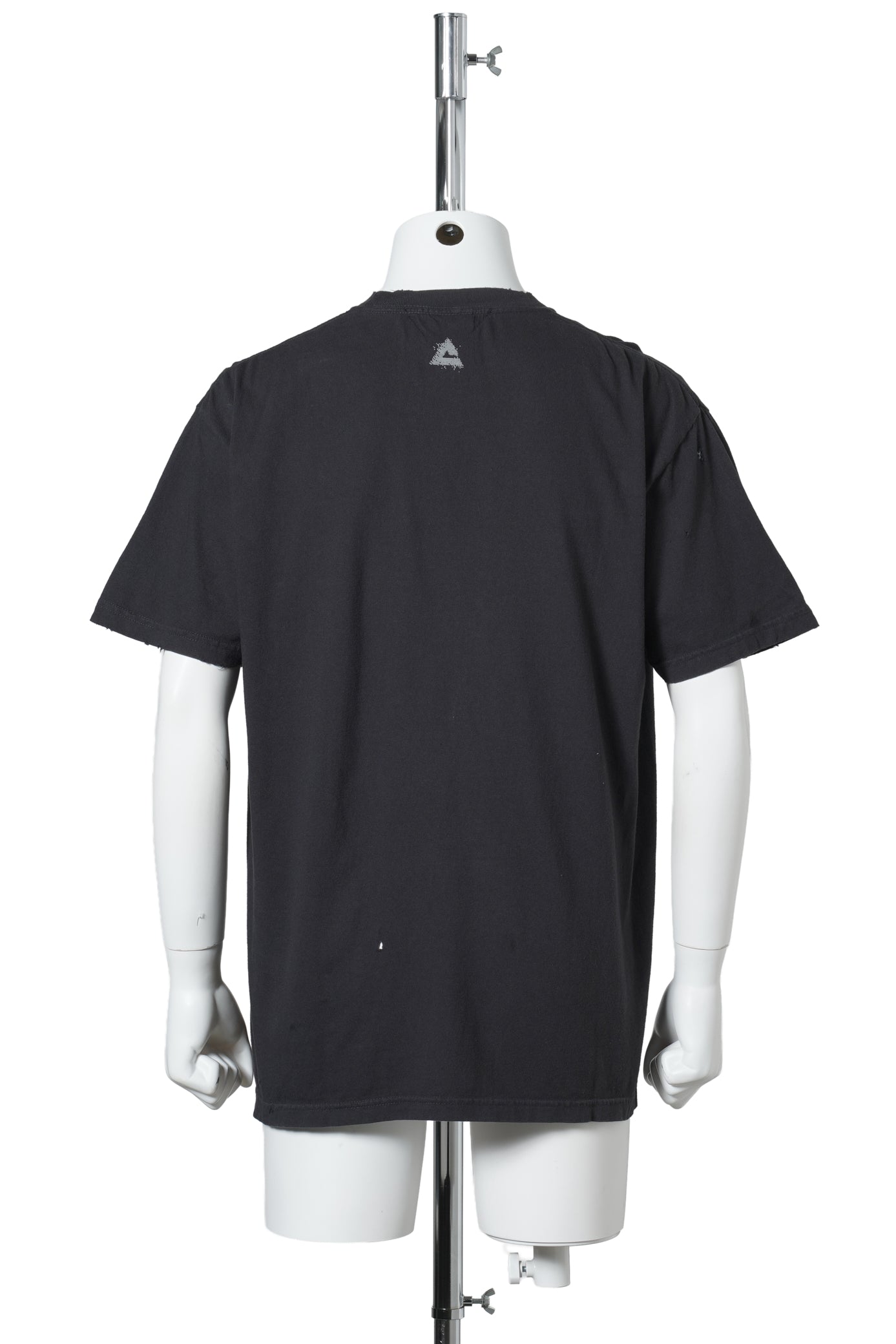 VERTICAL MESSAGE TEE / BLACK