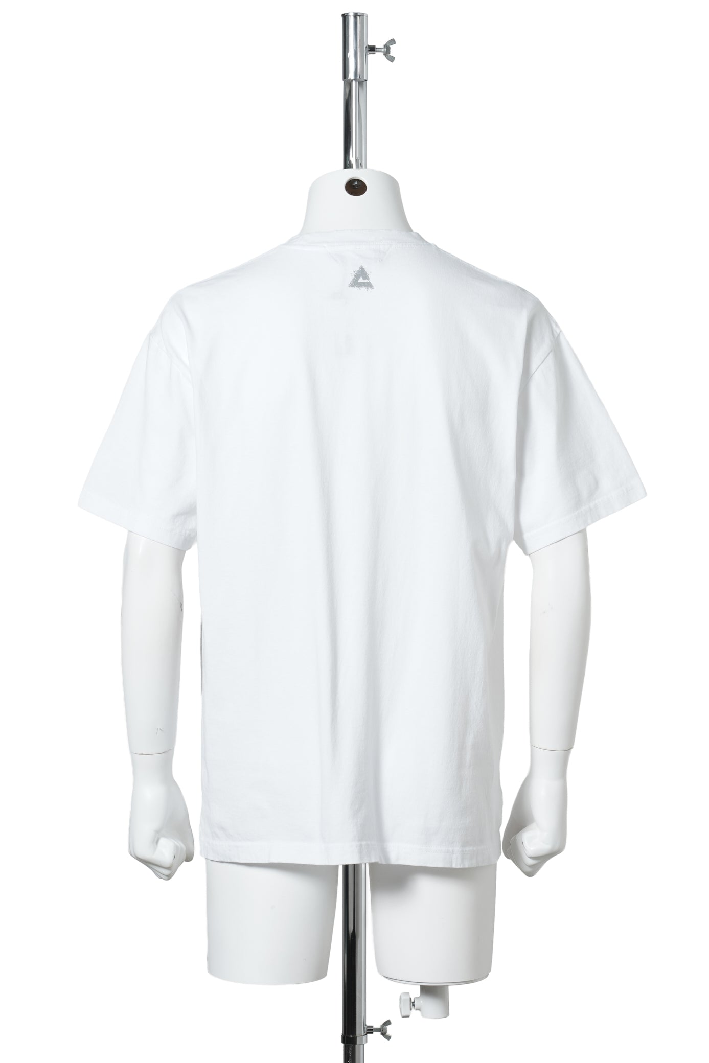 VERTICAL MESSAGE TEE / WHITE