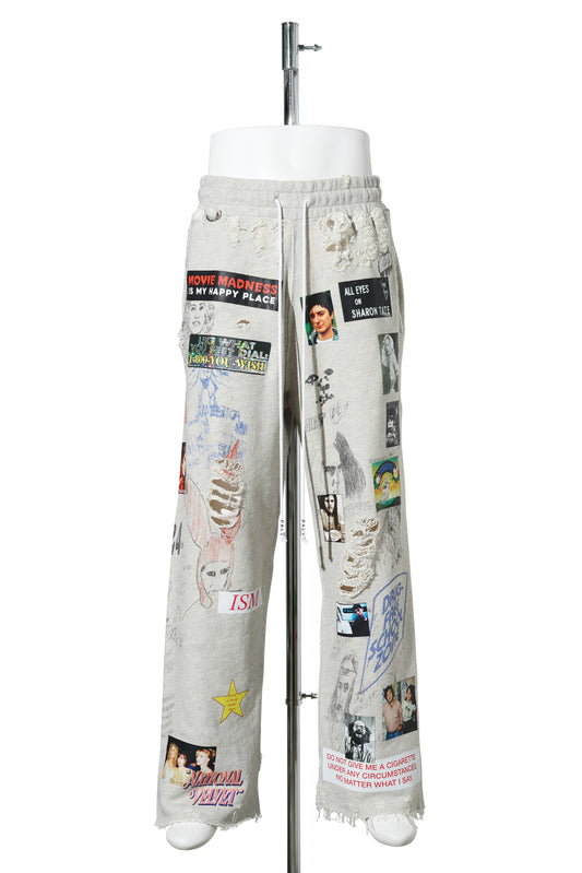MOVIE MADNESS SWEATPANT / GREY