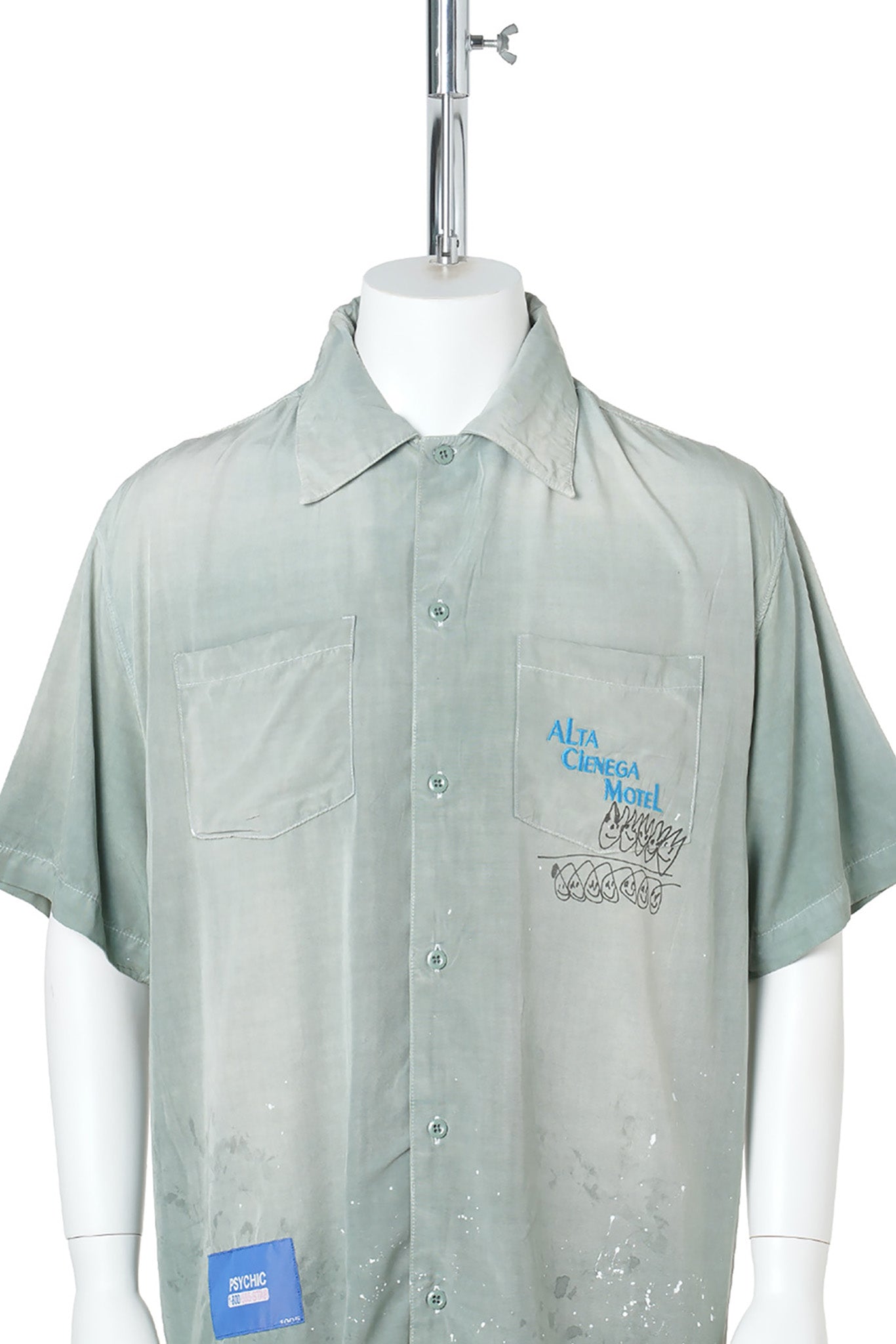 ALTA CIENEGA BUTTON DOWN SHIRT / GREEN