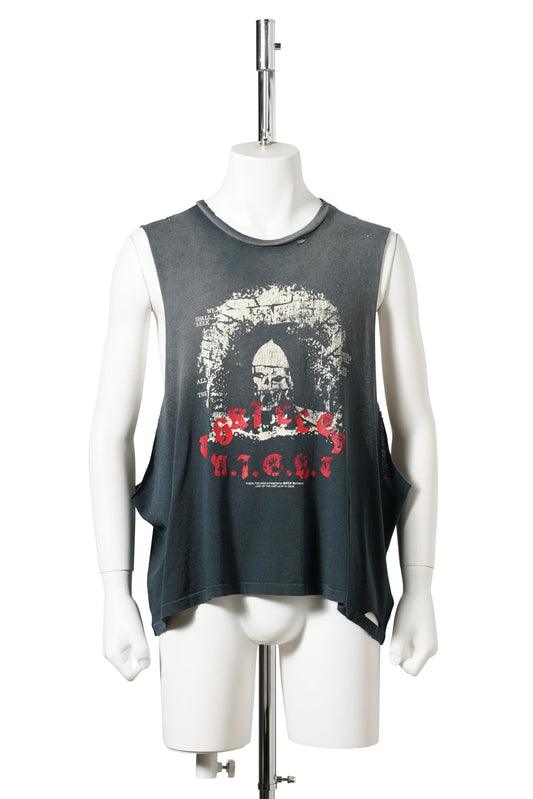 THRILLER NIGHT CUT OFF TEE / VINTAGE BLACK
