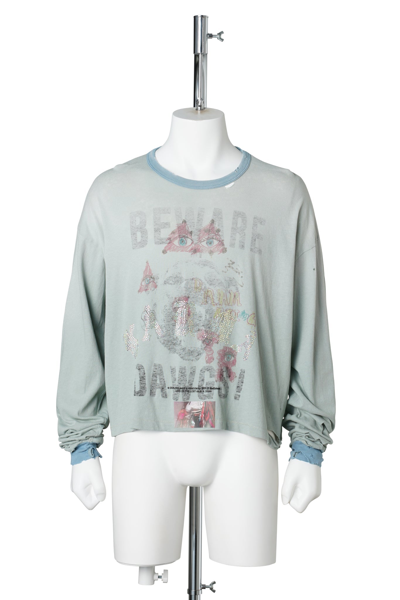 MSTR ME TONAL L/S TEE / BABY BLUE