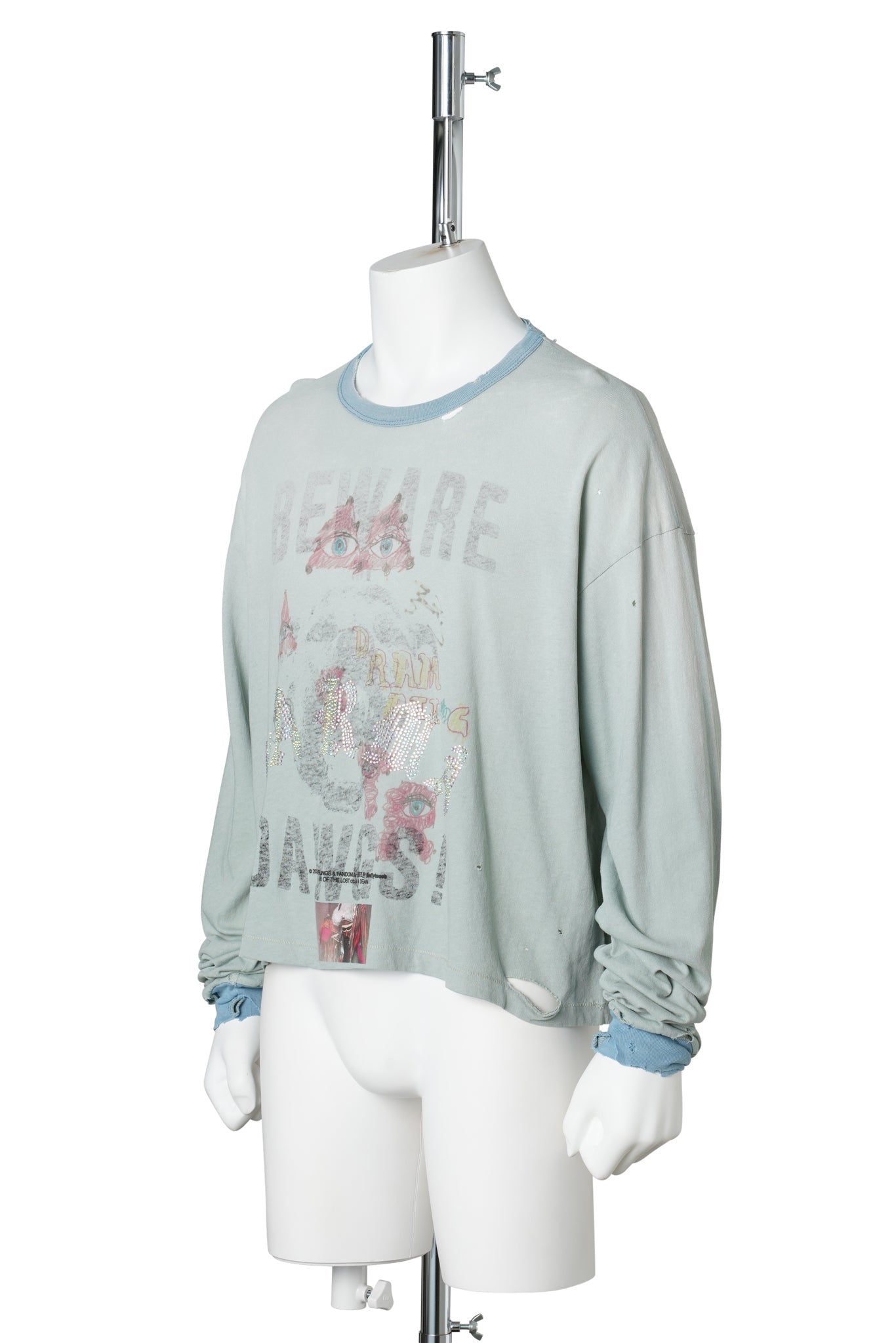 MSTR ME TONAL L/S TEE / BABY BLUE