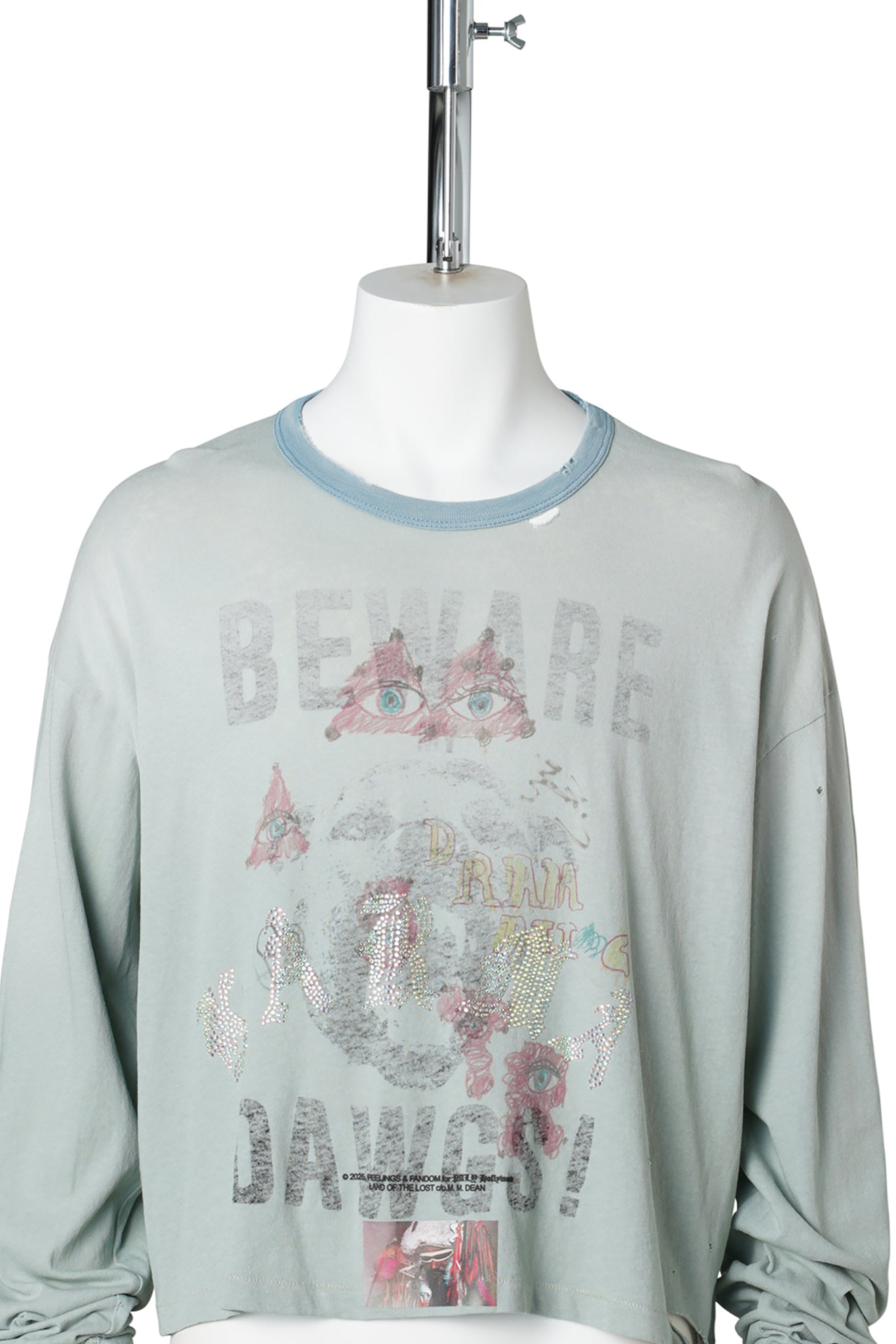 MSTR ME TONAL L/S TEE / BABY BLUE