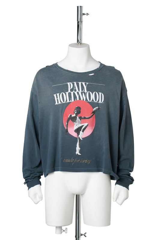 MYRA BRECKENRIDGE L/S TEE / VINTAGE BLACK