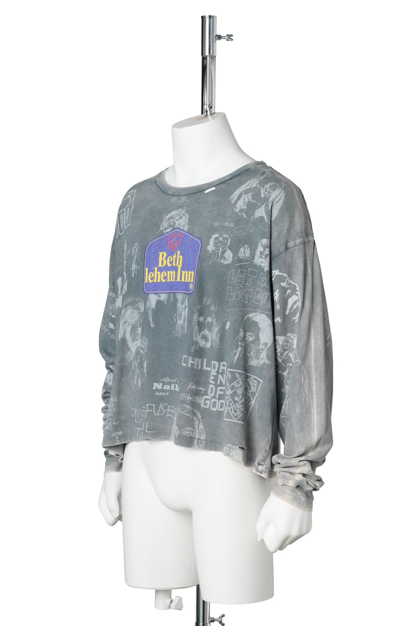BETHLEHEM L/S TEE / VINTAGE BLACK