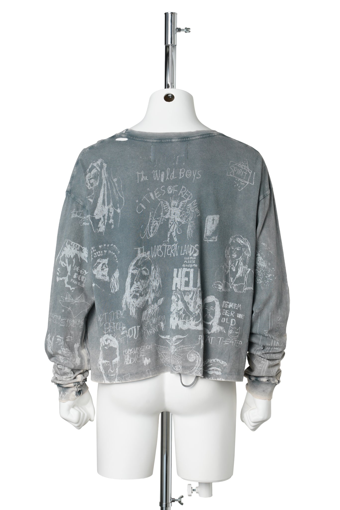 BETHLEHEM L/S TEE / VINTAGE BLACK