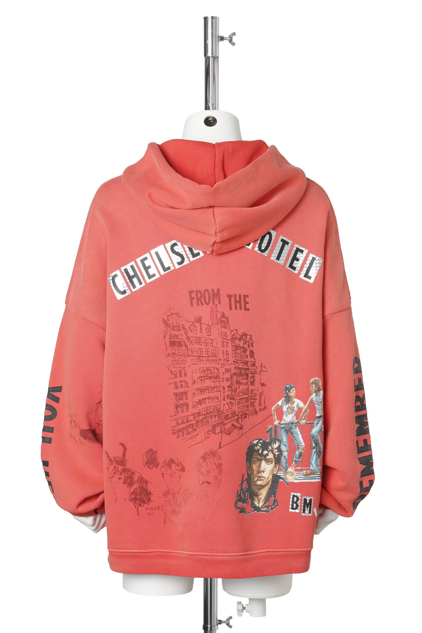 CHELSEA HOTEL HOODIE / RED