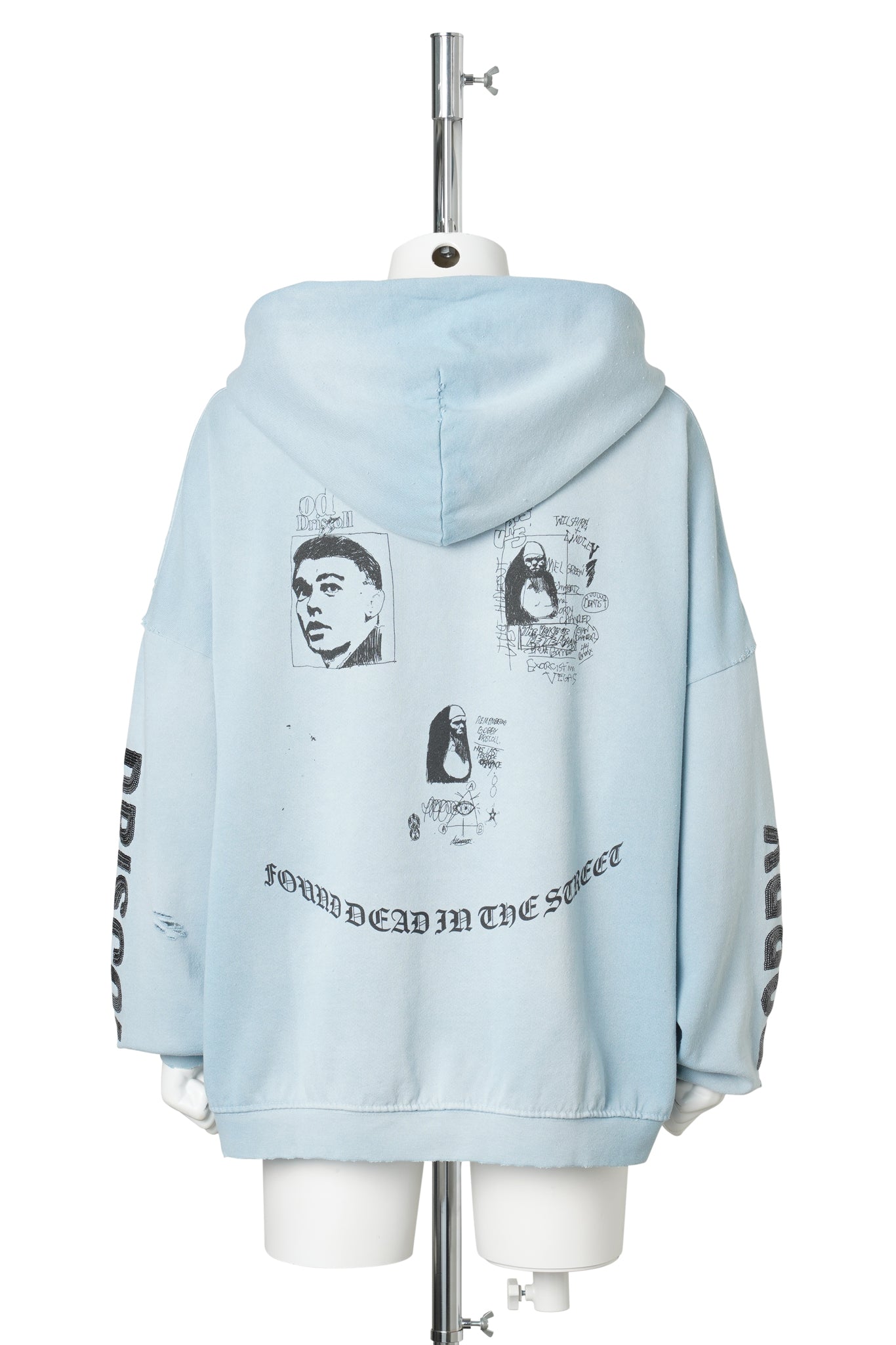 BOBBY DRISCOLL HOODIE / BABY BLUE