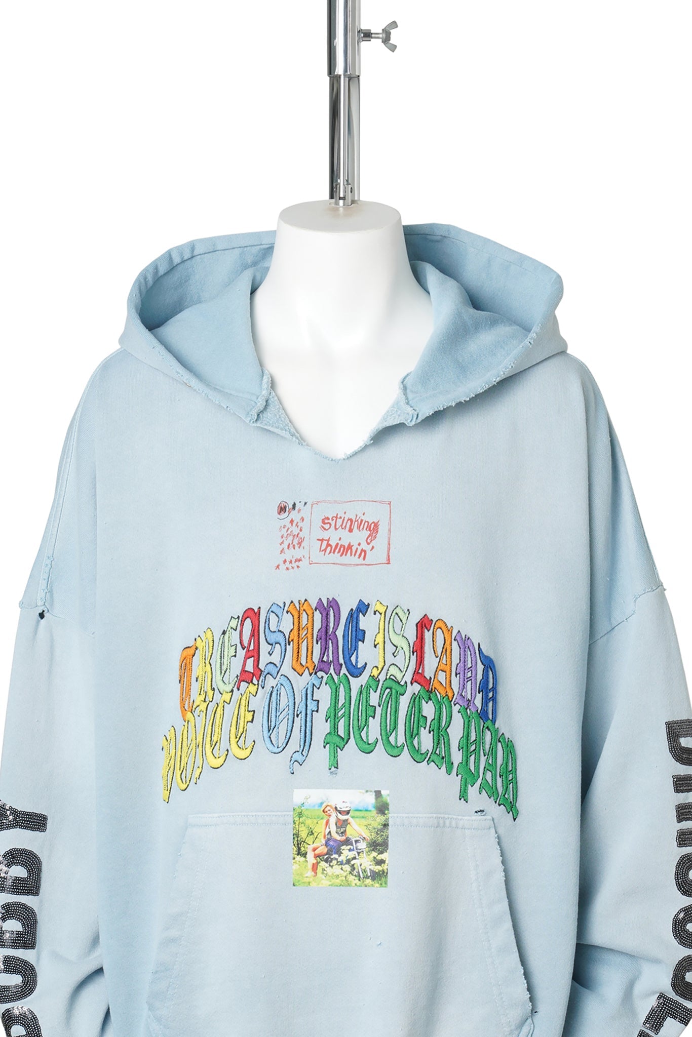 BOBBY DRISCOLL HOODIE / BABY BLUE