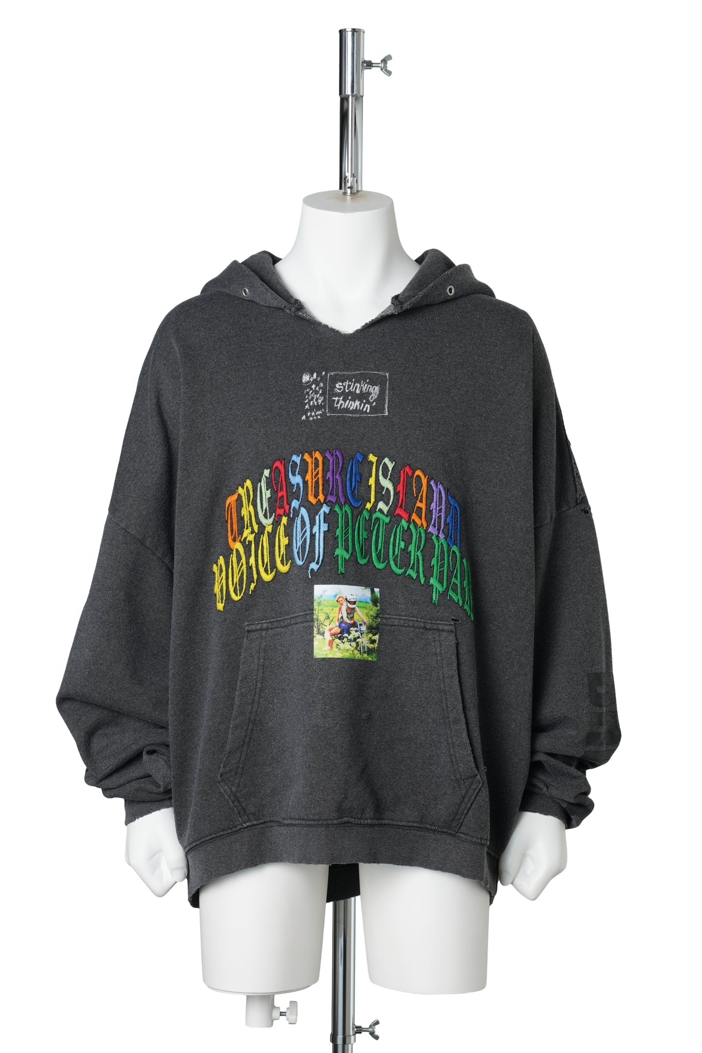 BOBBY DRISCOLL HOODIE / VINTAGE BLACK