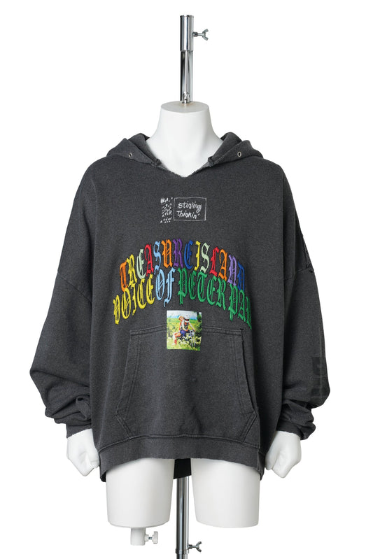 BOBBY DRISCOLL HOODIE / VINTAGE BLACK