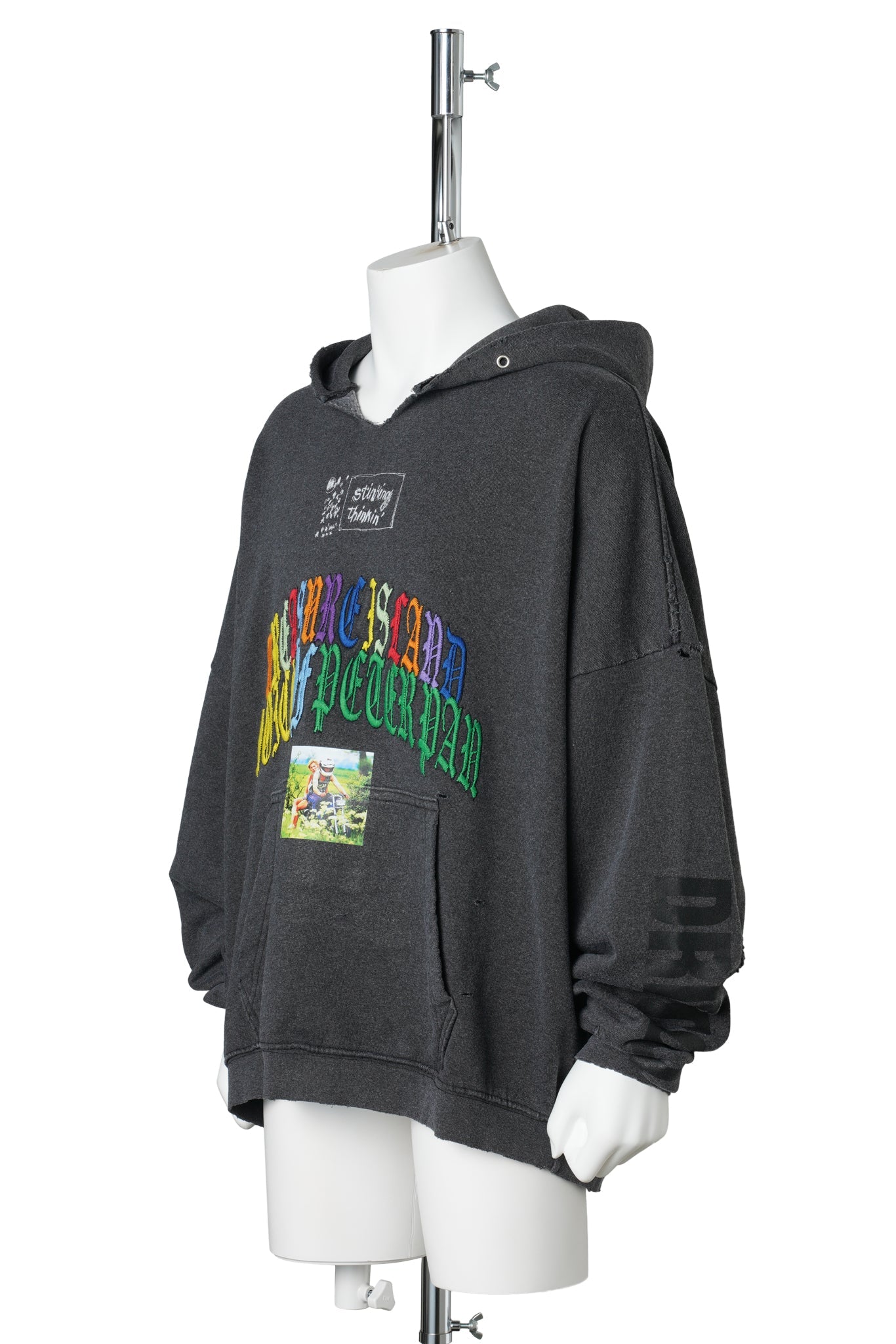 BOBBY DRISCOLL HOODIE / VINTAGE BLACK