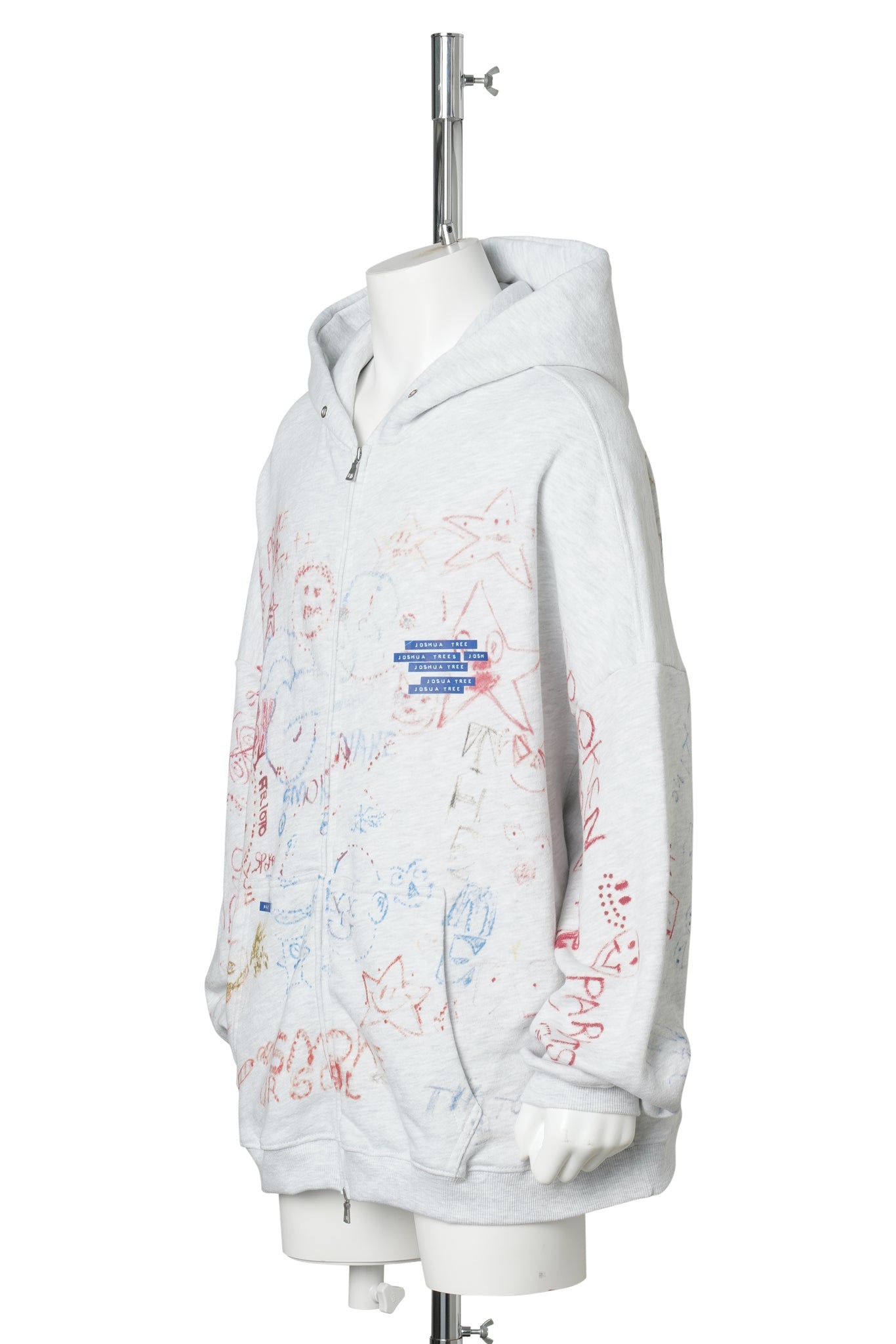 JOSHUA TREE DOUBLE ZIP HOODIE / MULTI