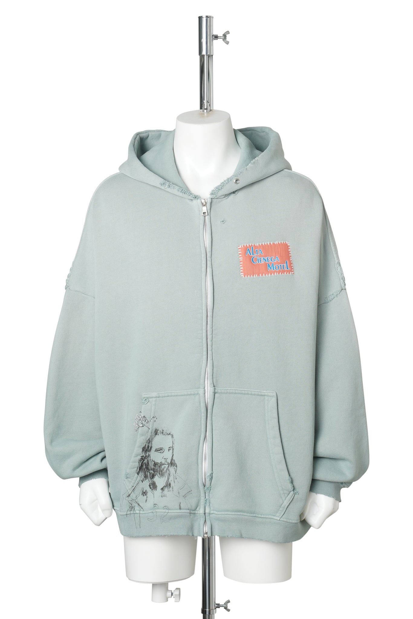 ALTA CIENEGA ZIP HOODIE / GREEN