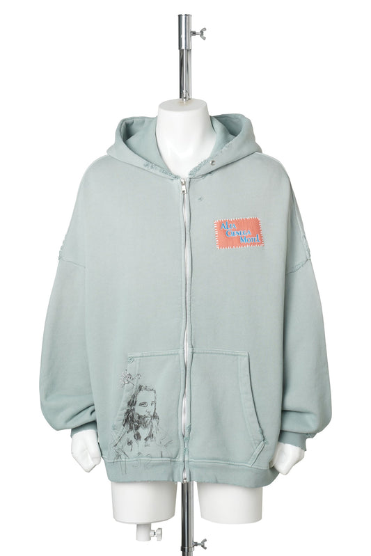 ALTA CIENEGA ZIP HOODIE / GREEN