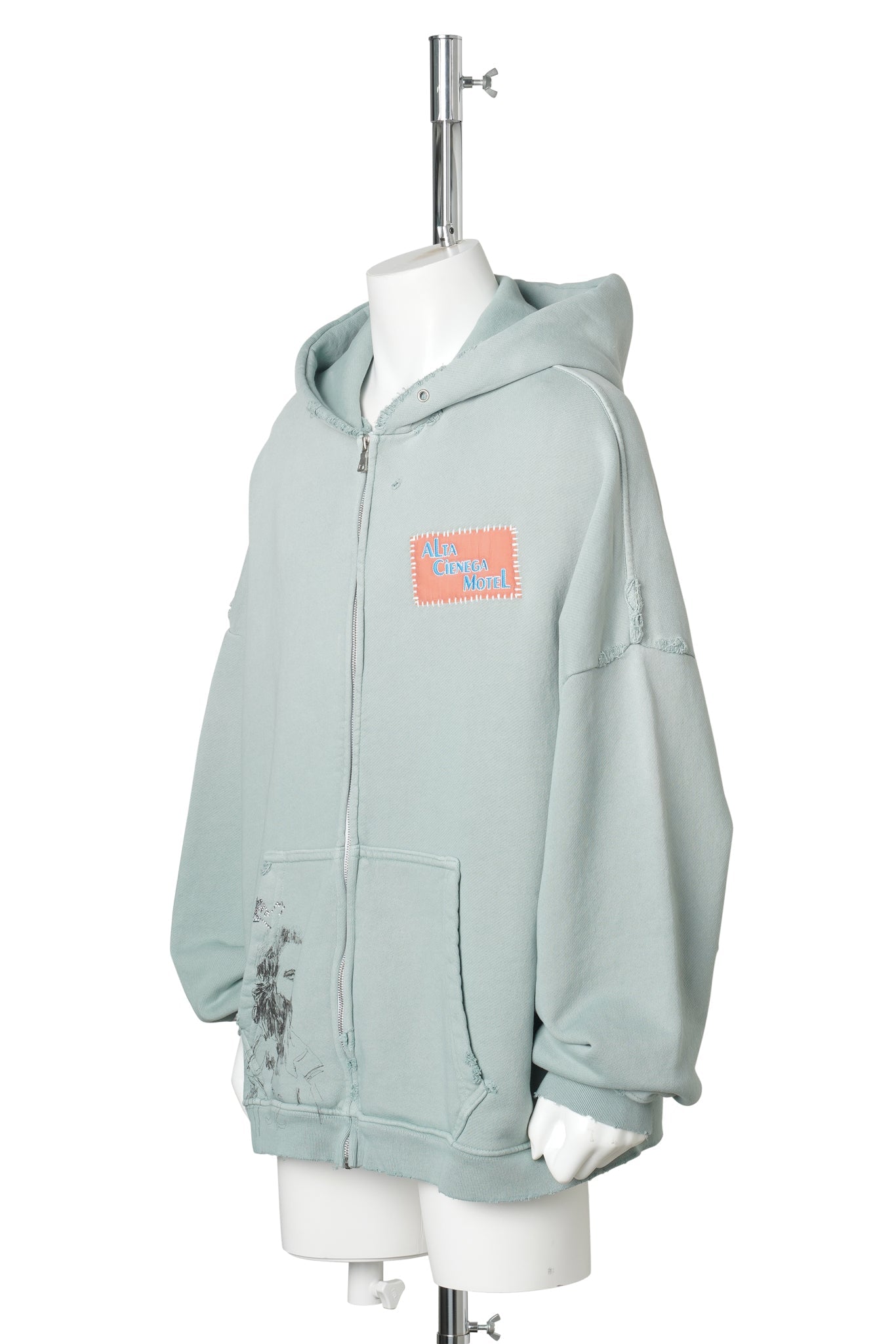 ALTA CIENEGA ZIP HOODIE / GREEN