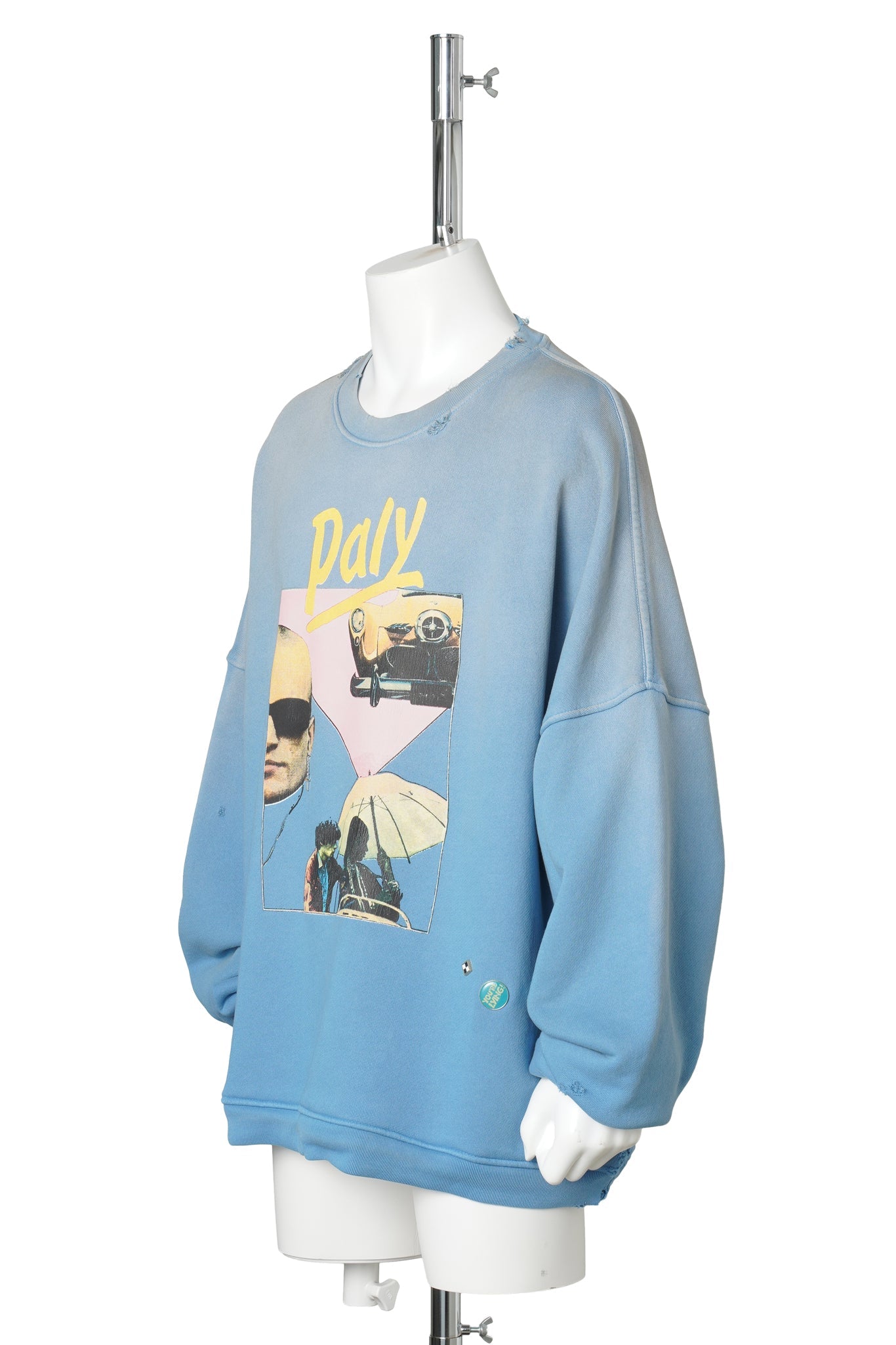 STILL LIFE CREWNECK / BLUE