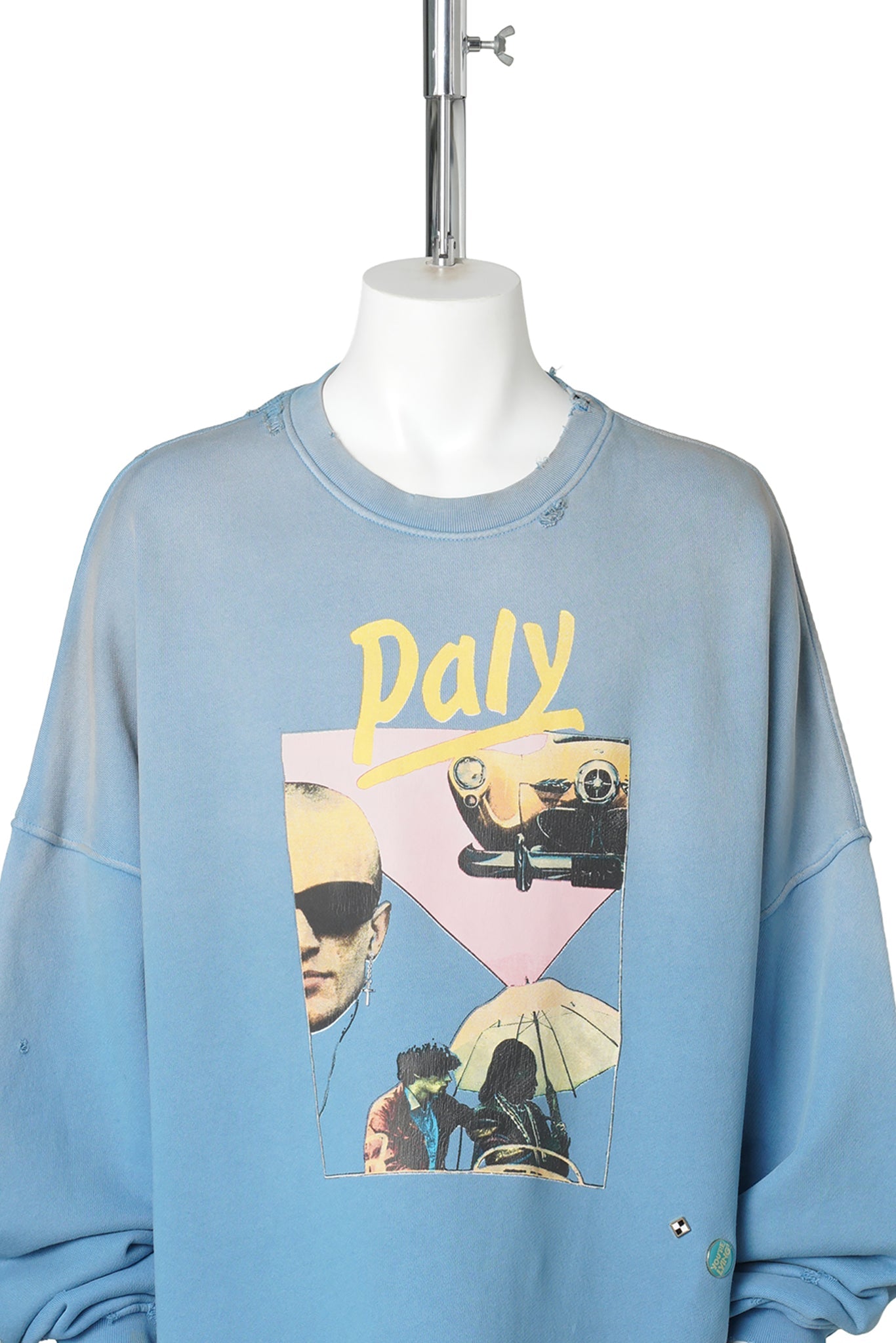 STILL LIFE CREWNECK / BLUE