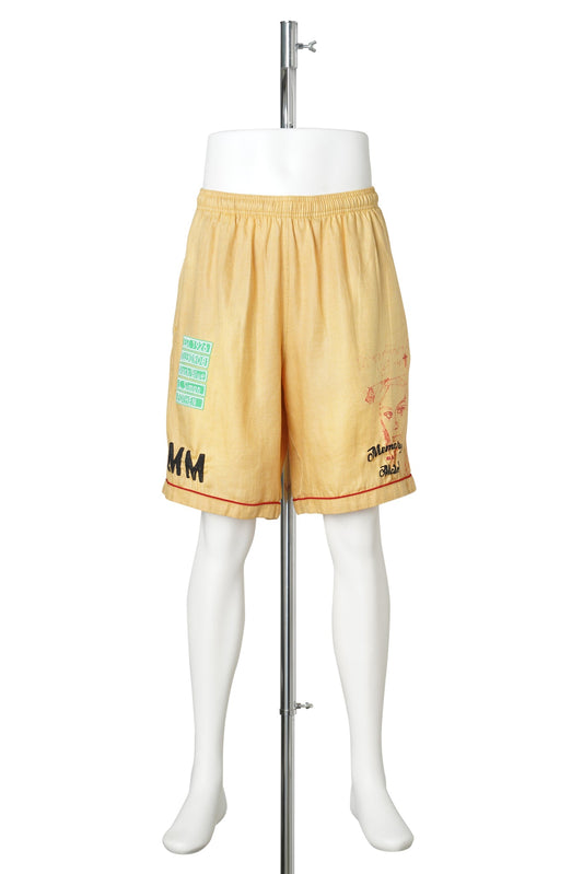 MONTAUK BOWLING SHORT / YELLOW