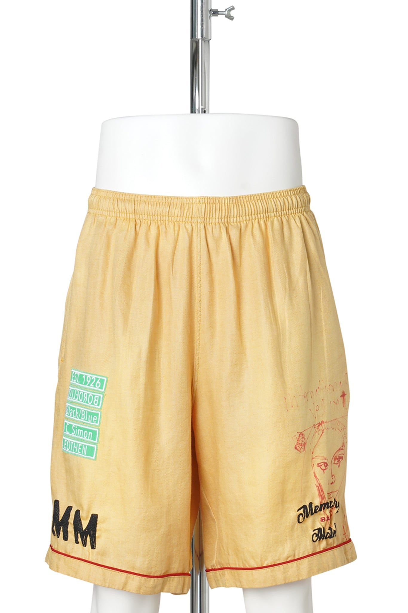 MONTAUK BOWLING SHORT / YELLOW