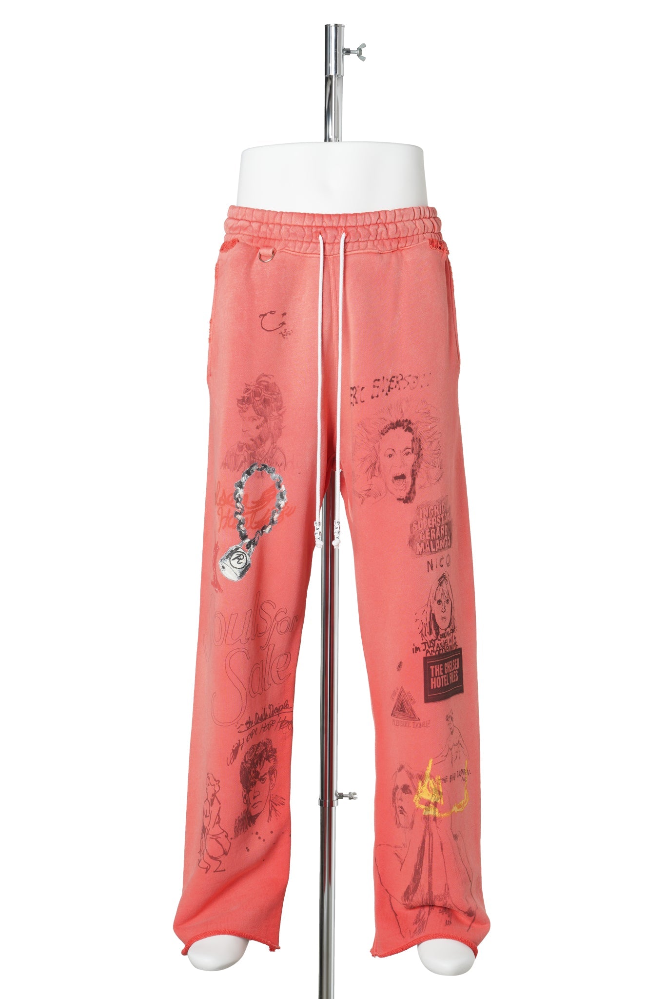 CHELSEay HOTEL SWEATPANT / RED