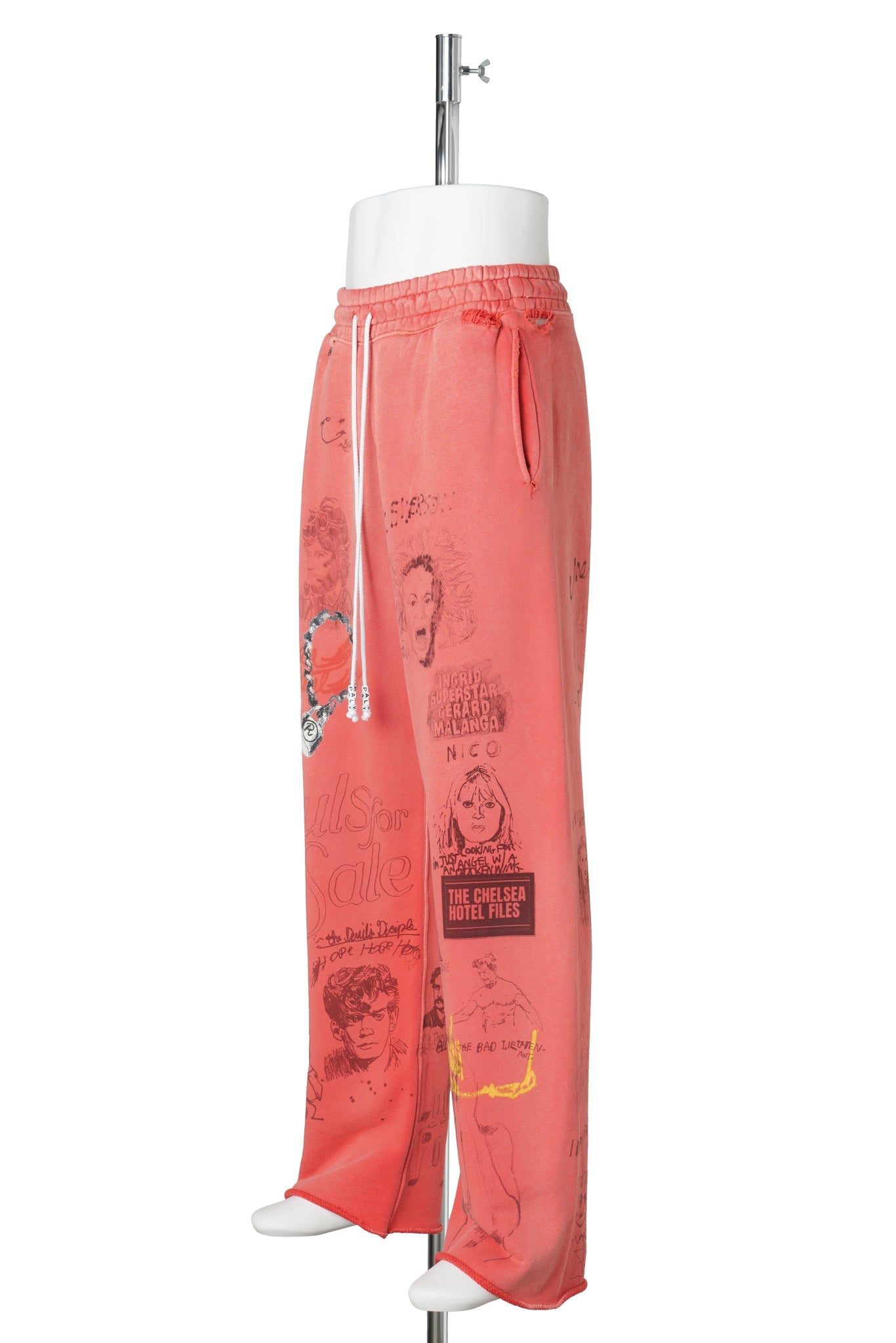 CHELSEay HOTEL SWEATPANT / RED