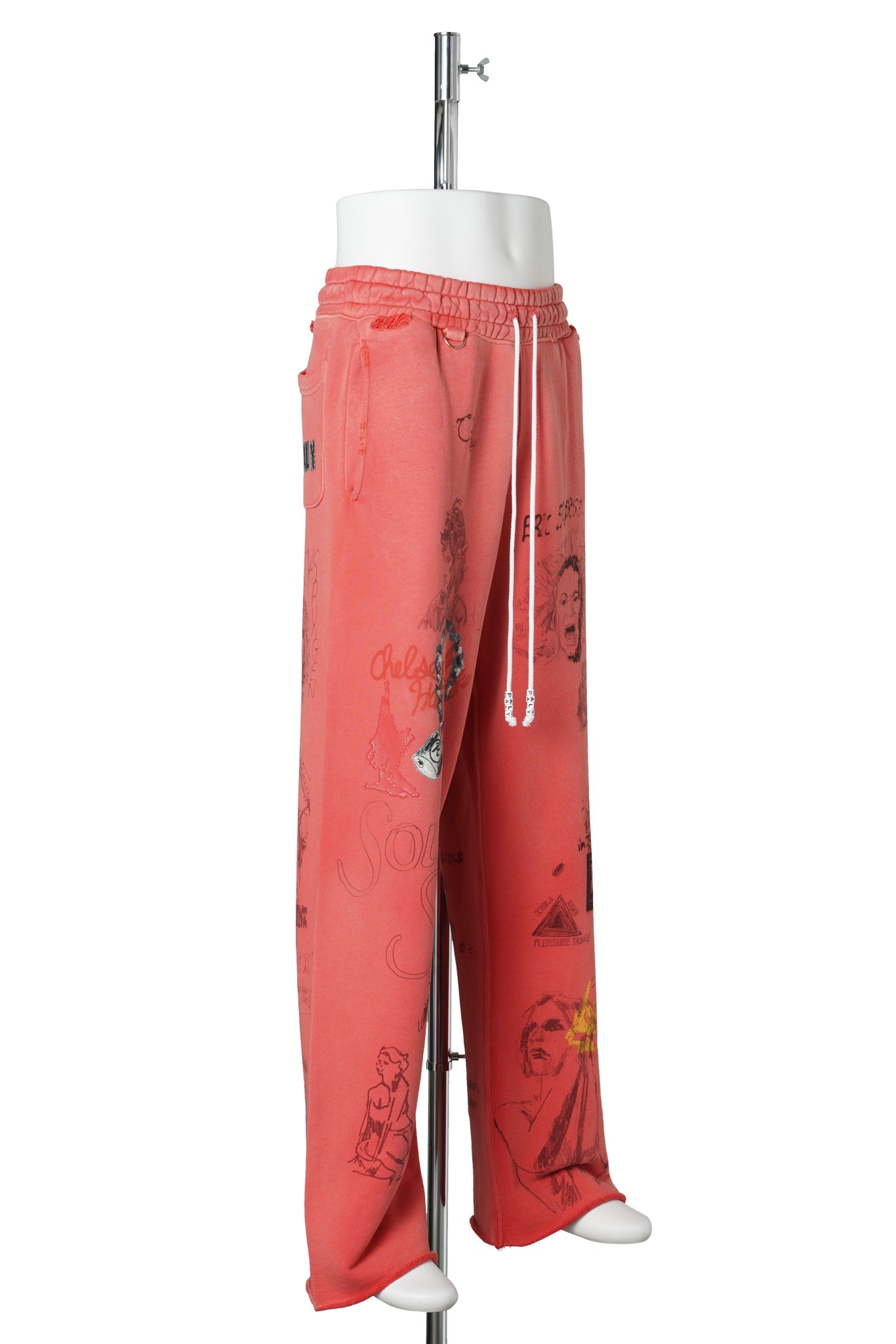 CHELSEay HOTEL SWEATPANT / RED