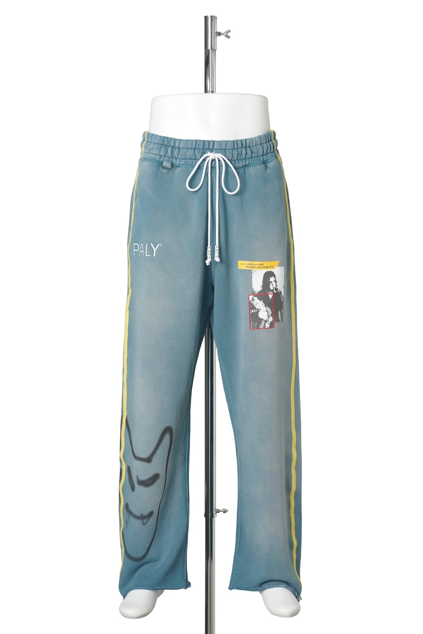 STREETWISE AIRBRUSH SWEATPANT / TURQUOISE