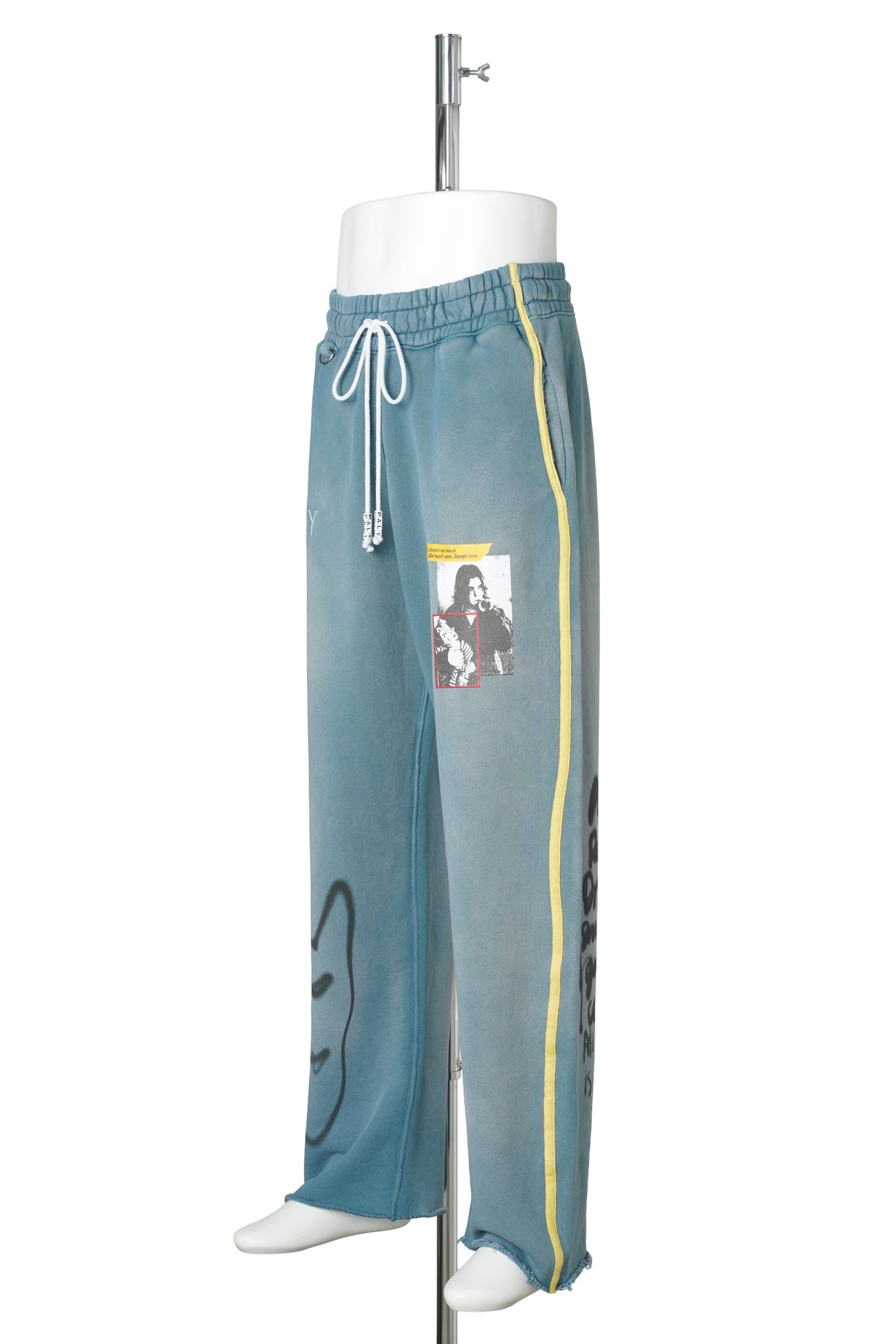 STREETWISE AIRBRUSH SWEATPANT / TURQUOISE