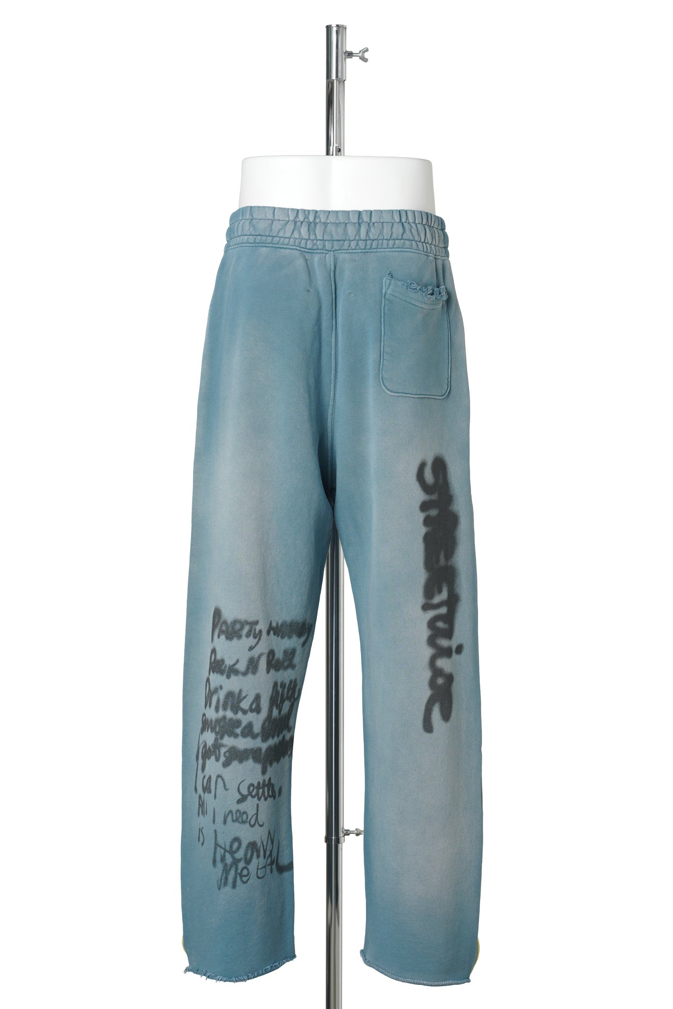 STREETWISE AIRBRUSH SWEATPANT / TURQUOISE
