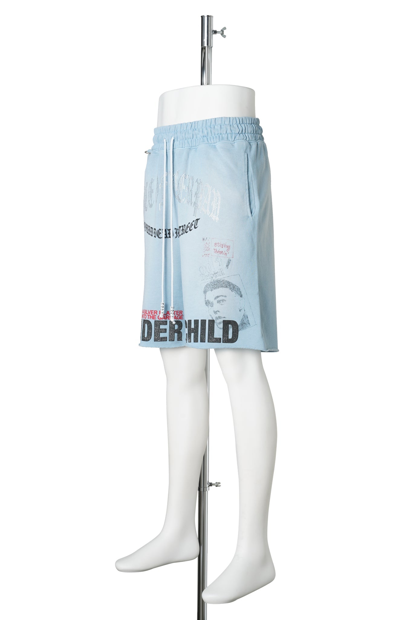 BOBBY DRISCOLL SWEAT SHORT / BABY BLUE
