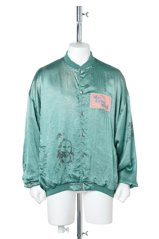JIM'S ROOM SATIN JACKET / MINT
