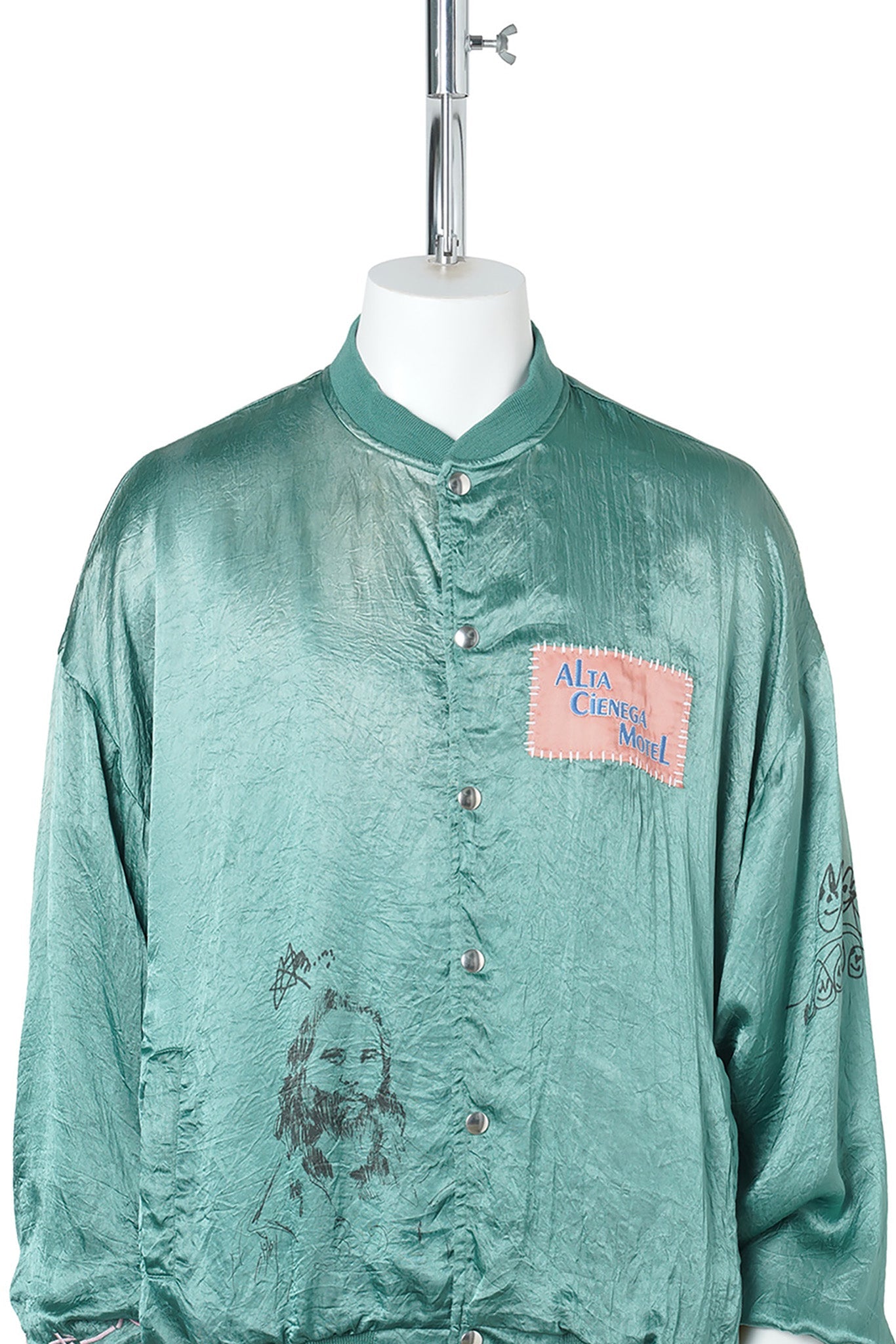 JIM'S ROOM SATIN JACKET / MINT