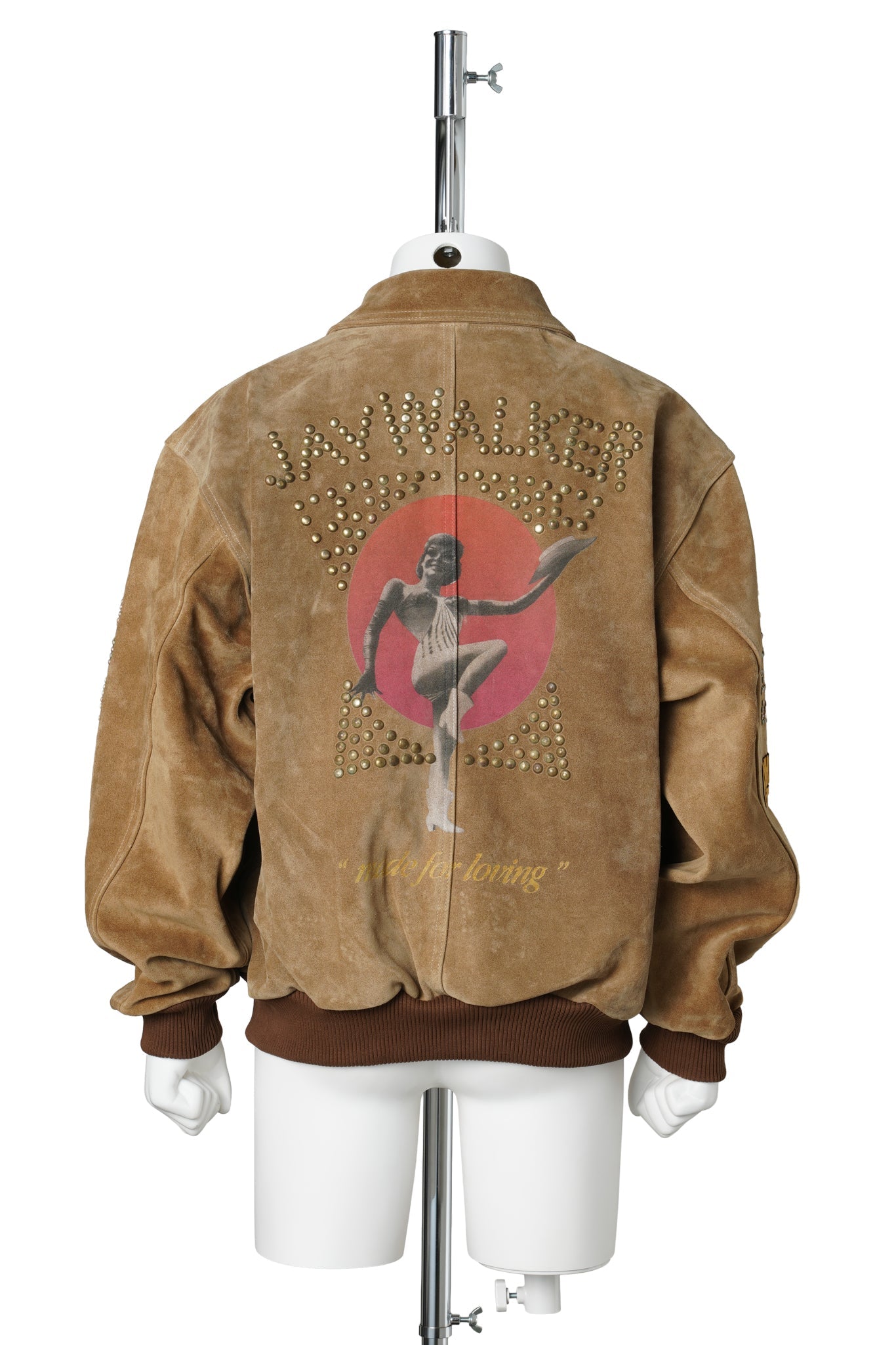 SUNSET BLVD. SPONSORED SUEDE JACKET / TAN
