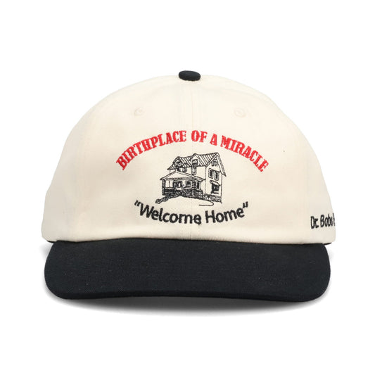 WELCOME HOME LOW PROFILE HAT / WHITE