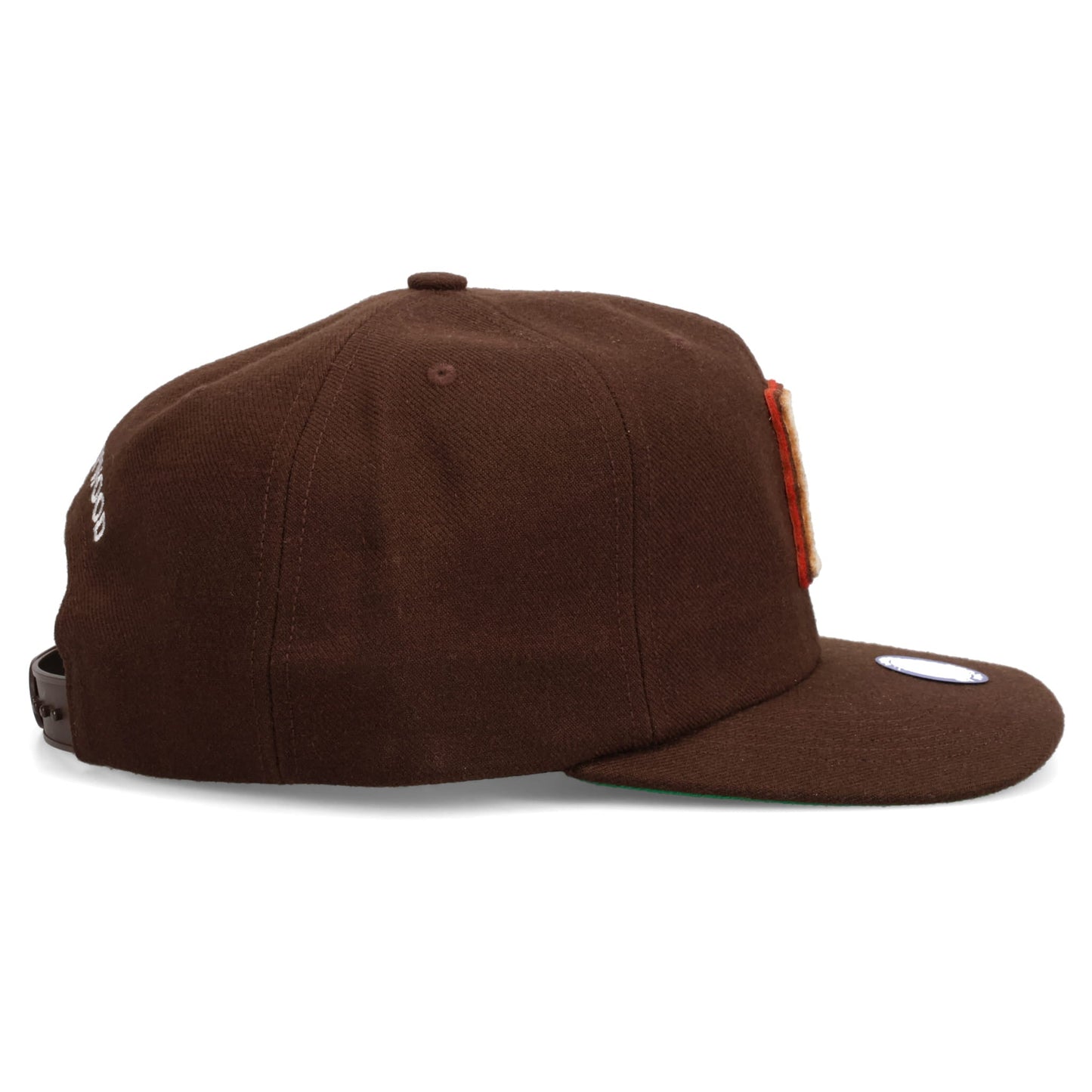 WOOL BASEBALL ''P'' HAT / BROWN